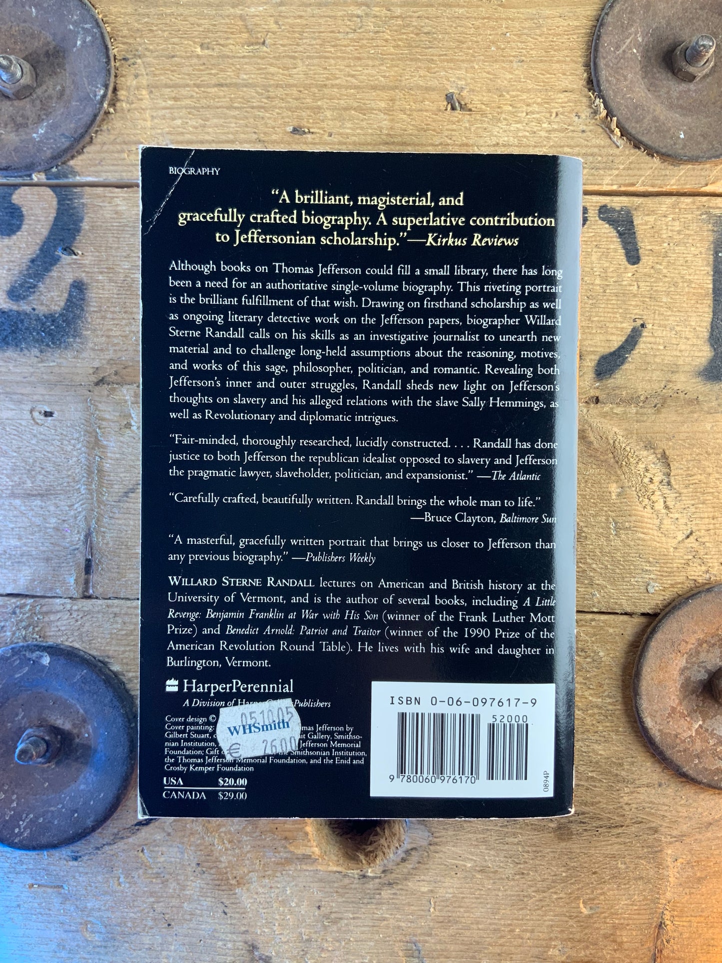 Thomas Jefferson : a life - Willard Sterne Randall