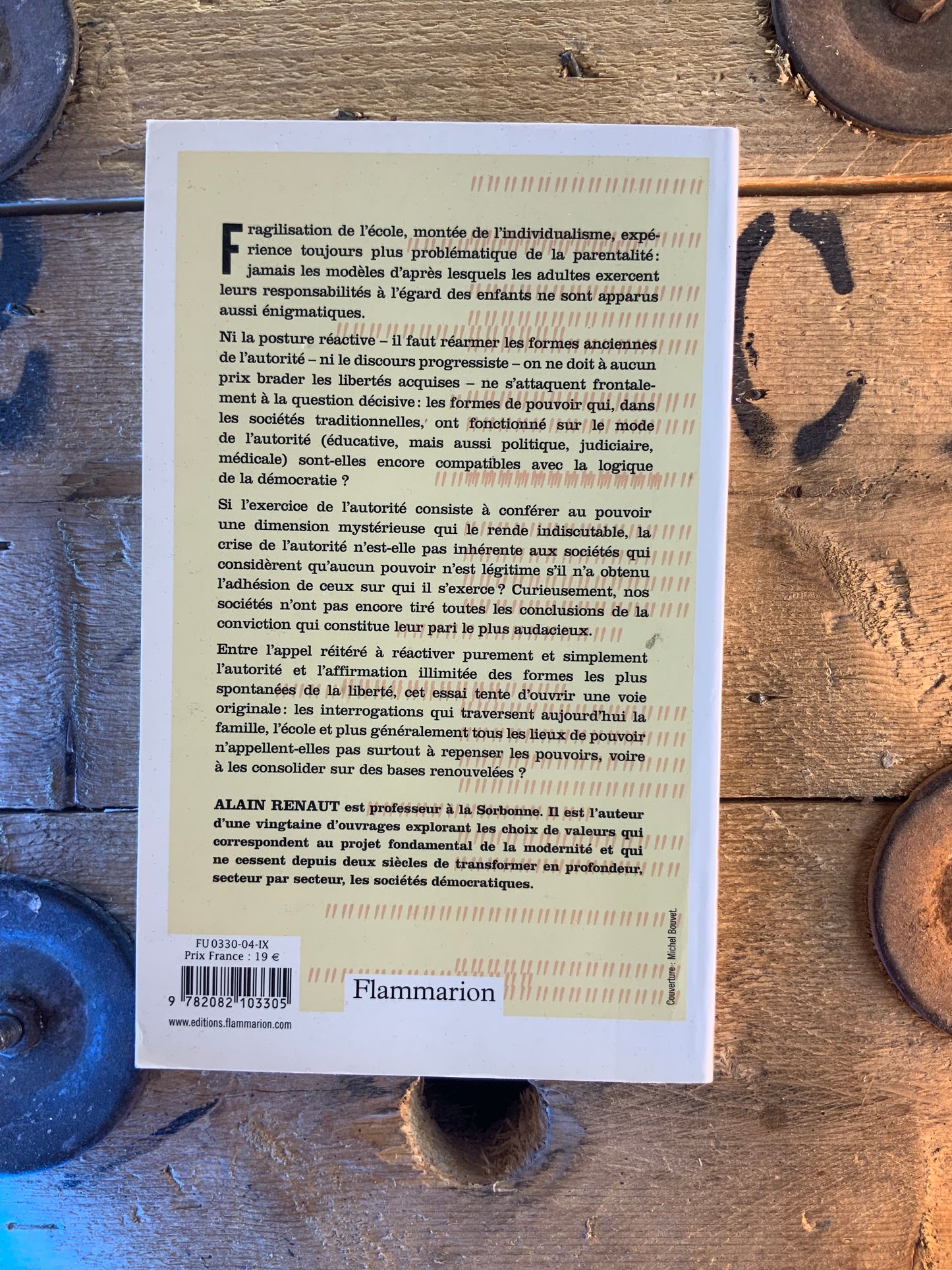 La fin de l’autorité - Alain Renault