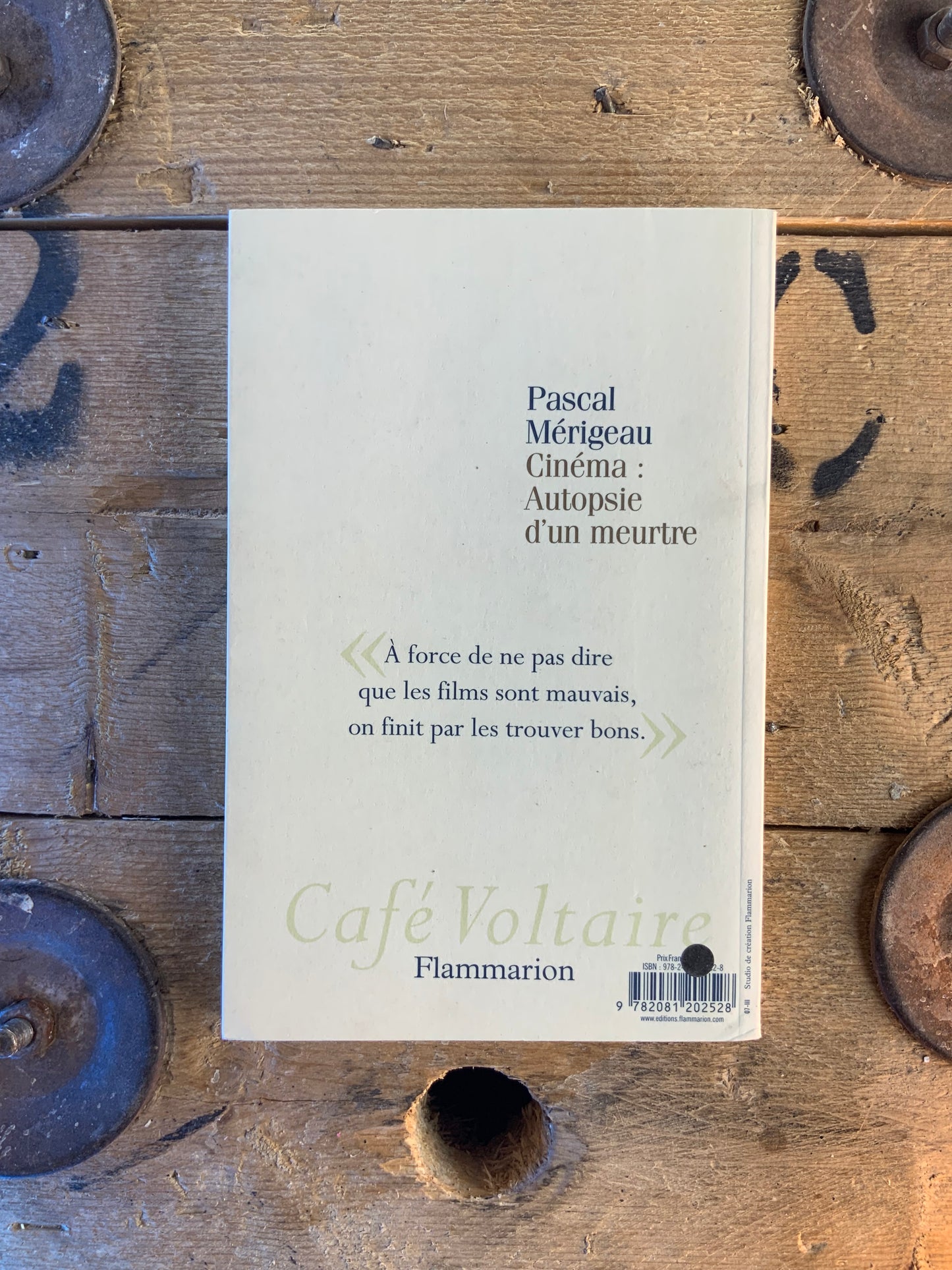 Cinéma : autopsie d’un meurtre - Pascal Mérigeau