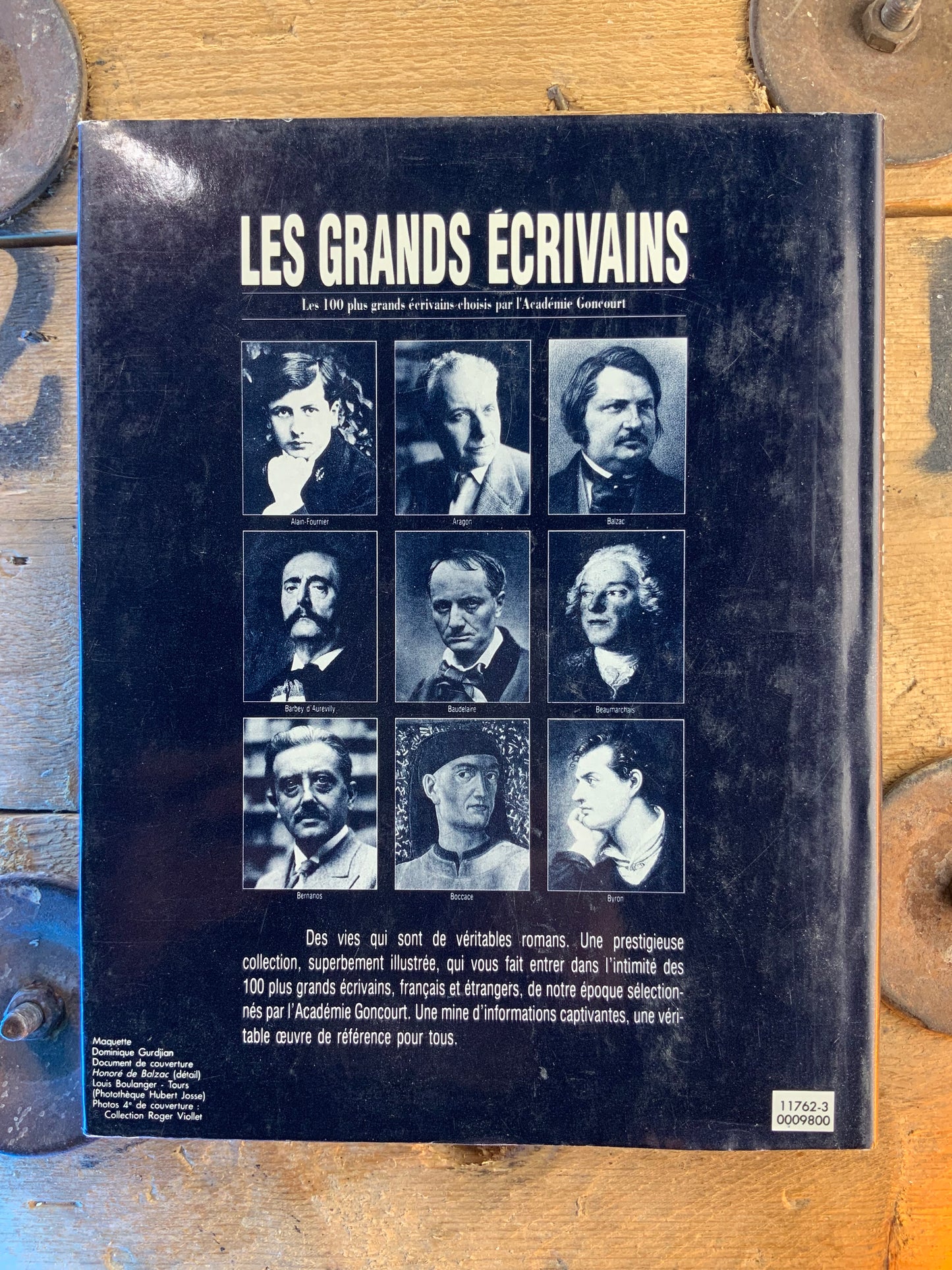Les grands écrivains : Alain-Fournier, Aragon, Balzac, Barbey d’Aurevilly, Baudelaire, Beaumarchais, Bernanos, Boccace, Byron