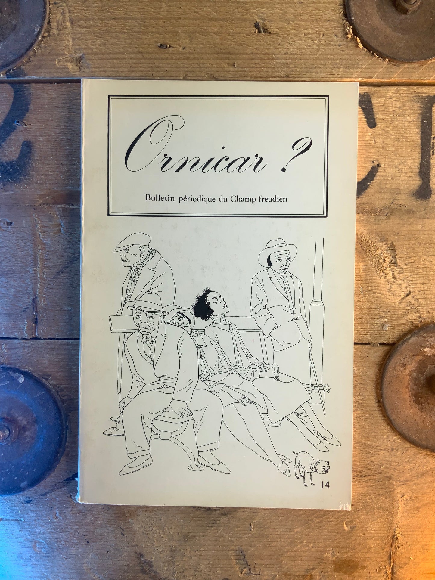 Ornicar ? Bulletin périodique du Champ freudien Numéro 14