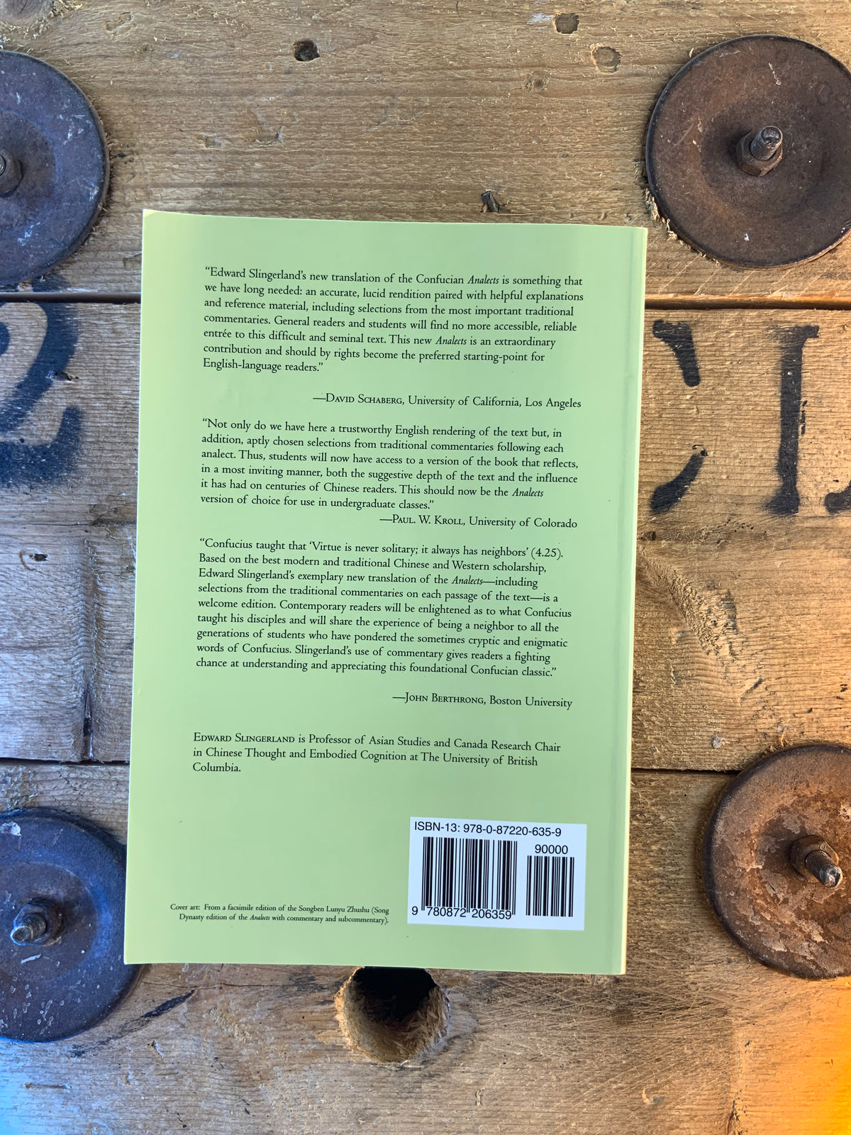 Confucius analects, with selections from traditional commentaries