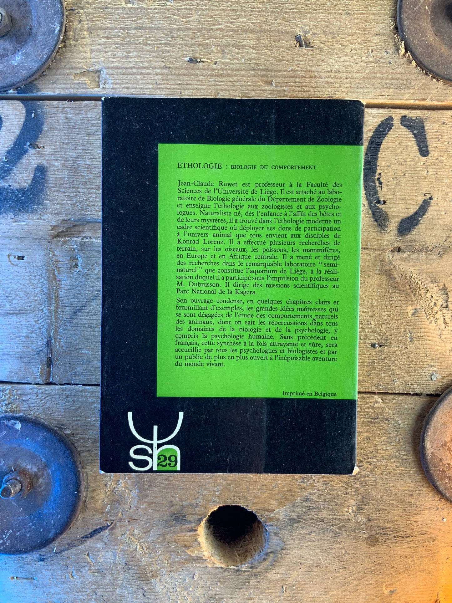 Ethilogie : biologie du comportement - Jean-Claude Ruwet