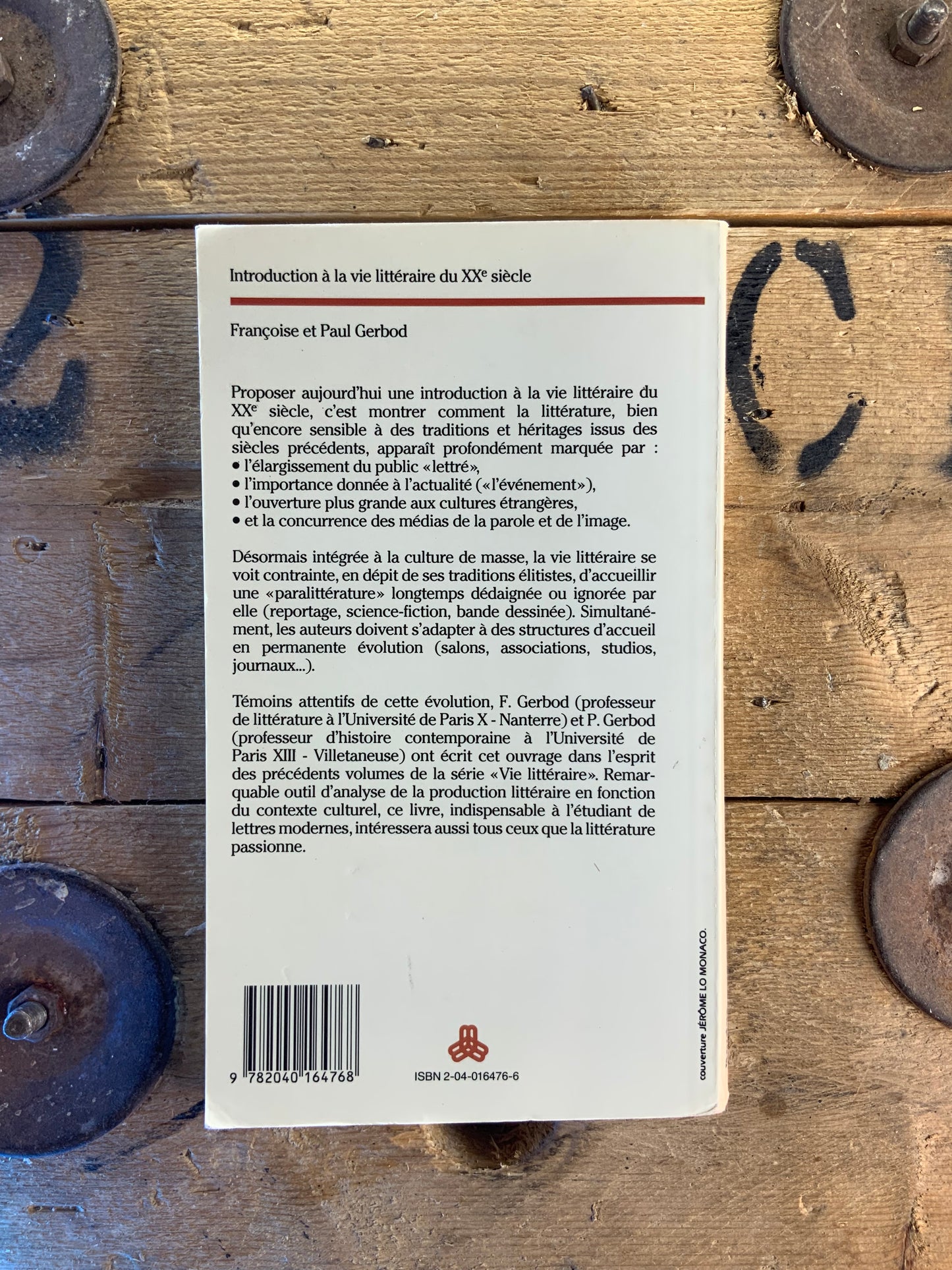Introduction à la vie littéraire du XXe siècle - Françoise et Paul Gerbod