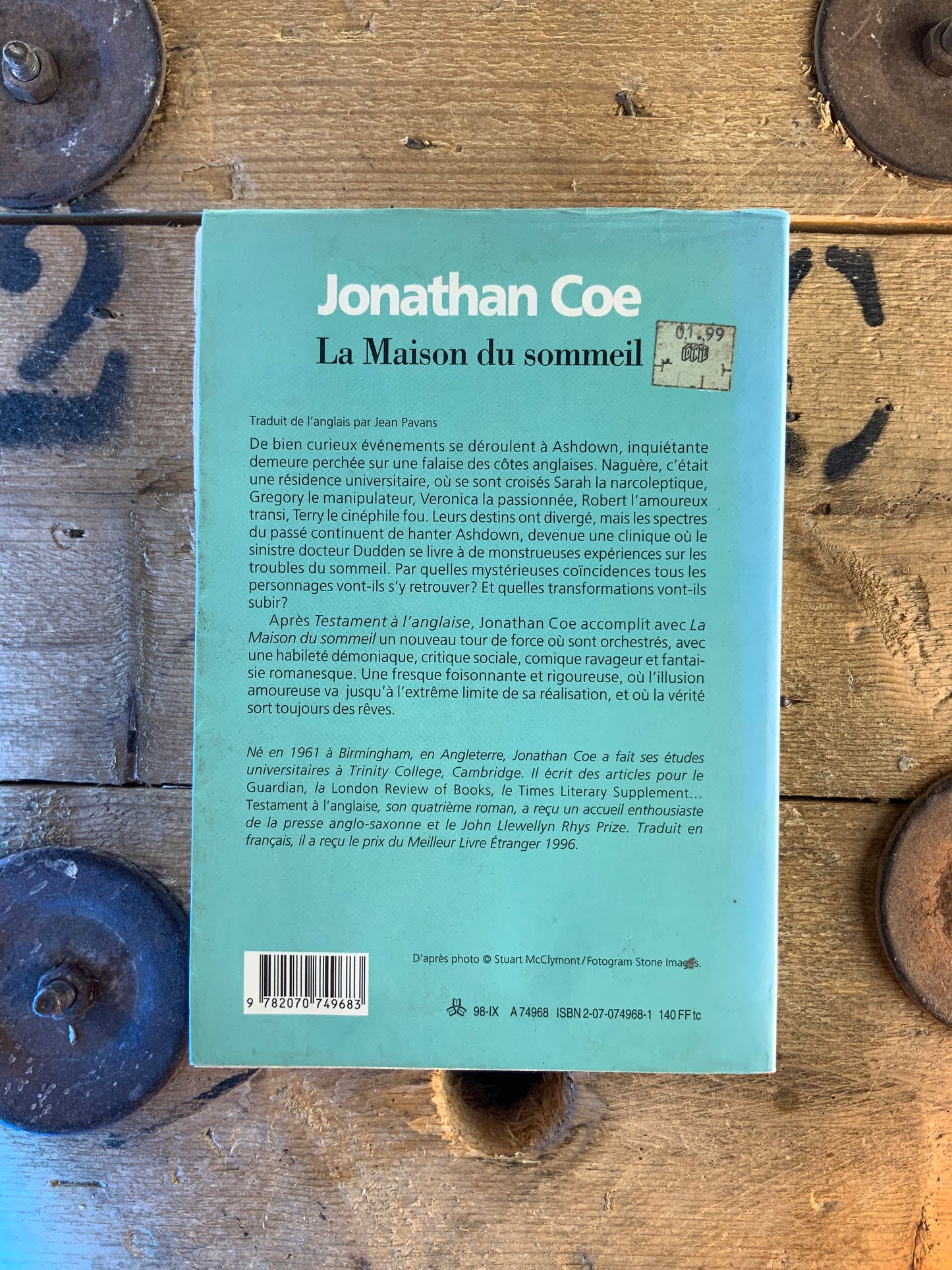 La maison du sommeil - Jonathan Coe
