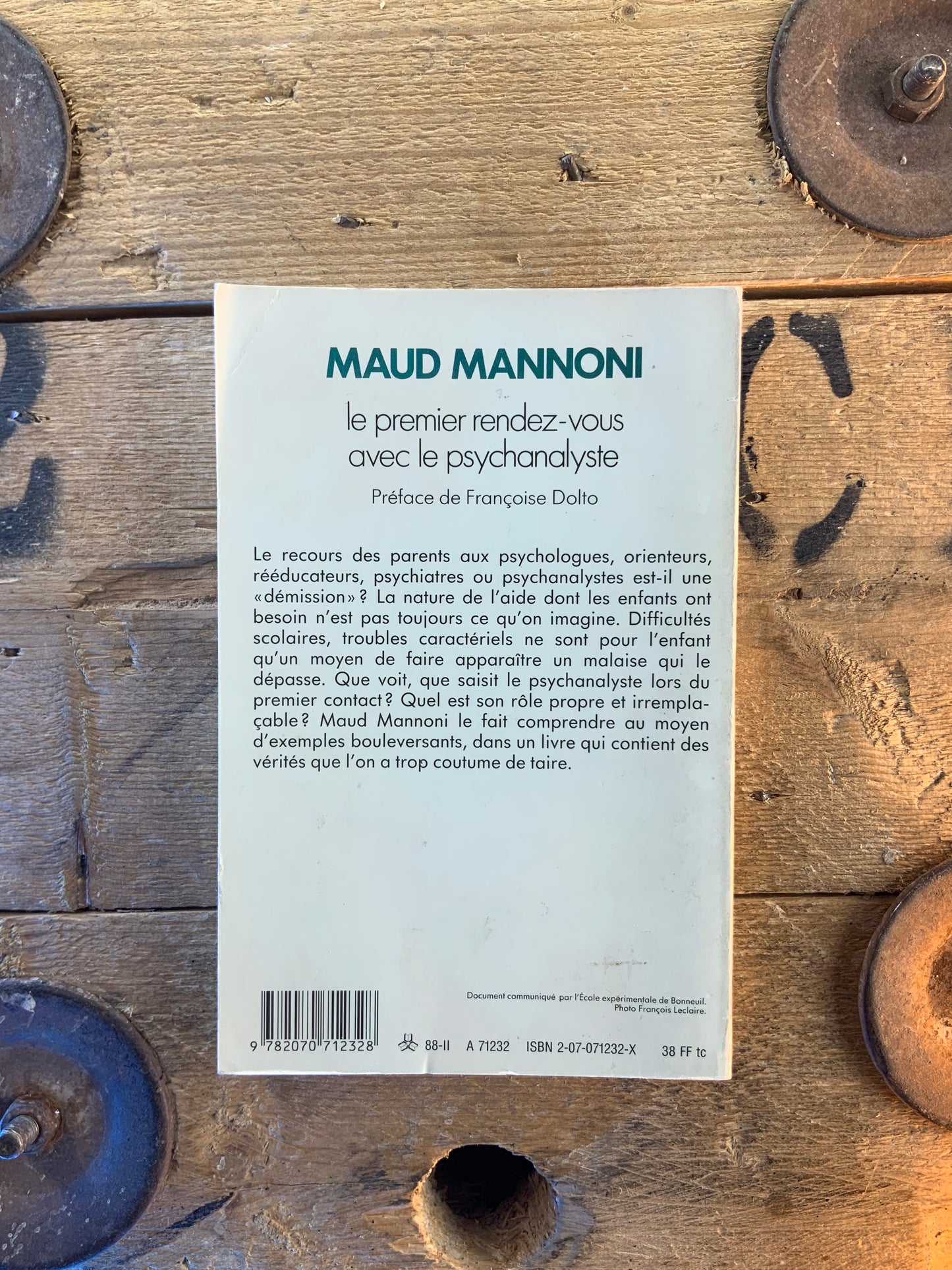 Le premier rendez-vous avec le psychanalyste - Maud Mannoni