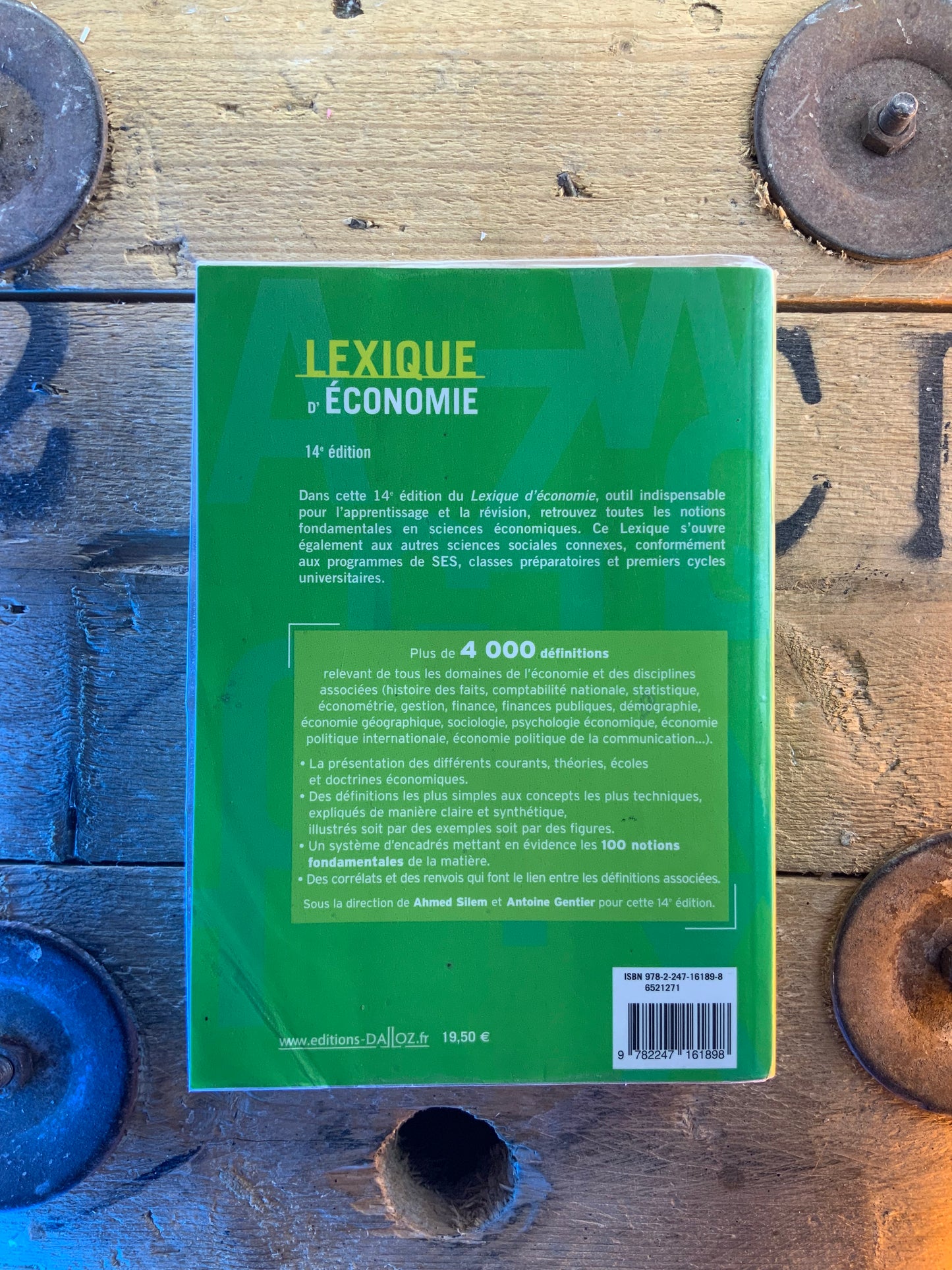 Lexique de l’économie