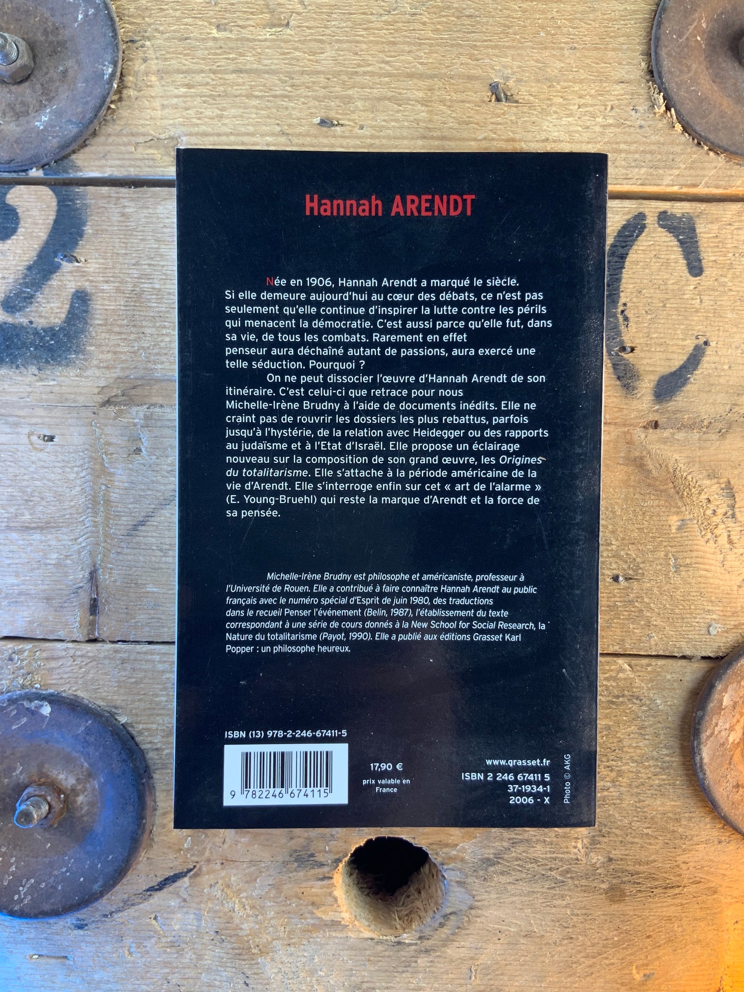 Hannah Arendt : essai de biographie intellectuelle - Michelle-Irène Brundy