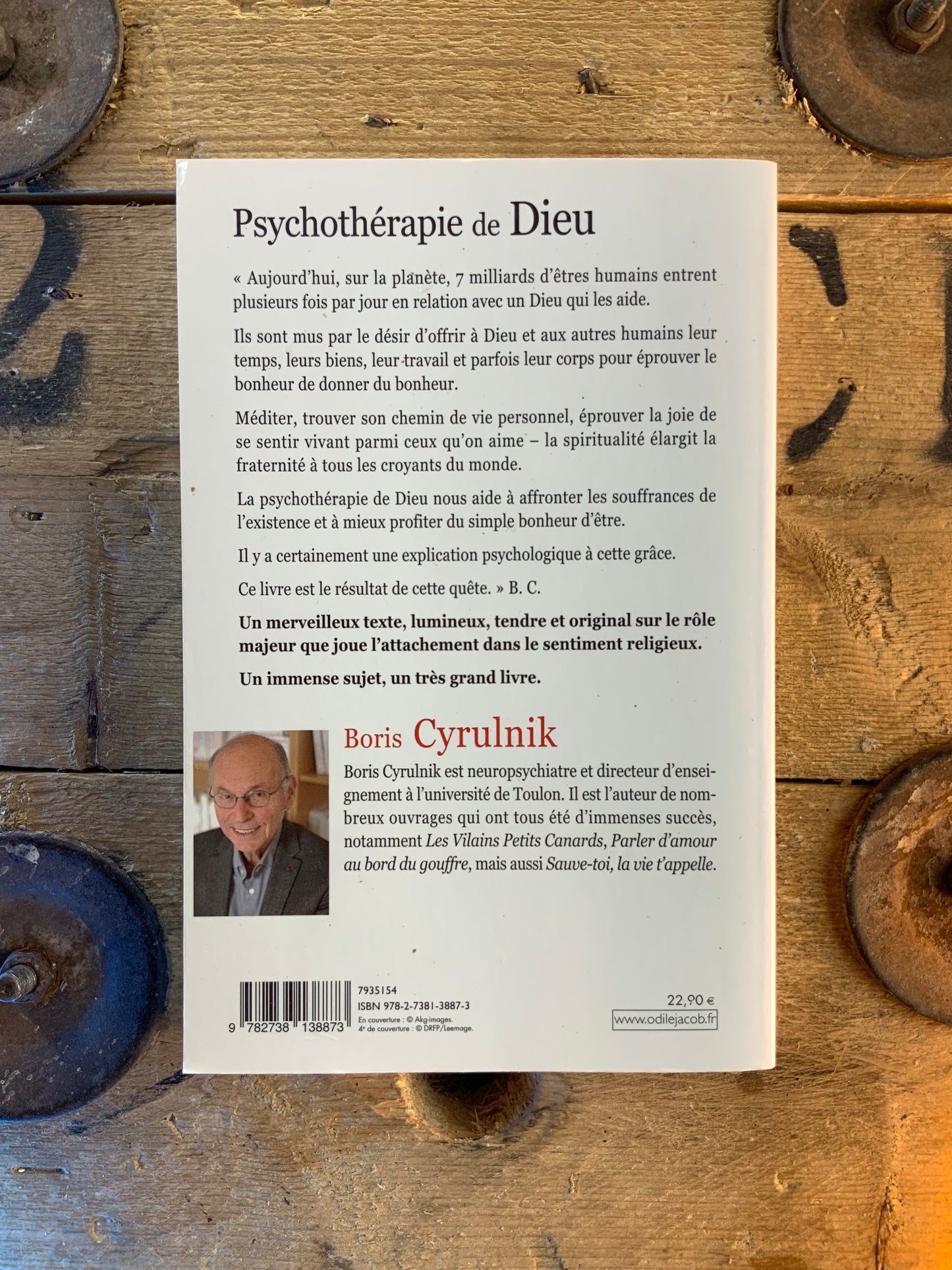 Psychothérapie de Dieu - Boris Cyrulnik