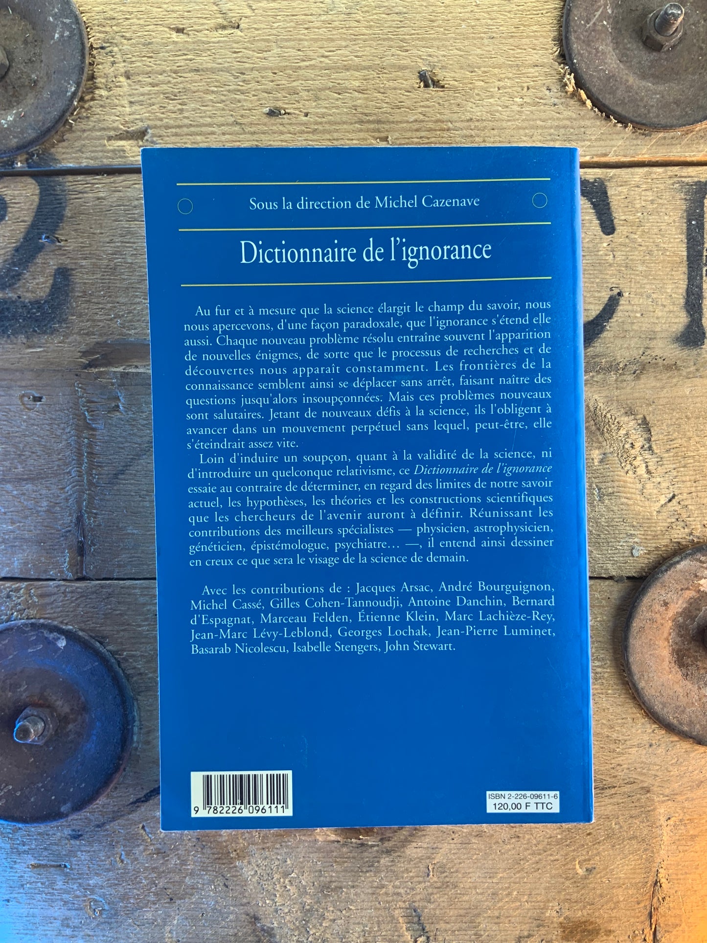 Dictionnaire de l’ignorance : aux frontières de la science