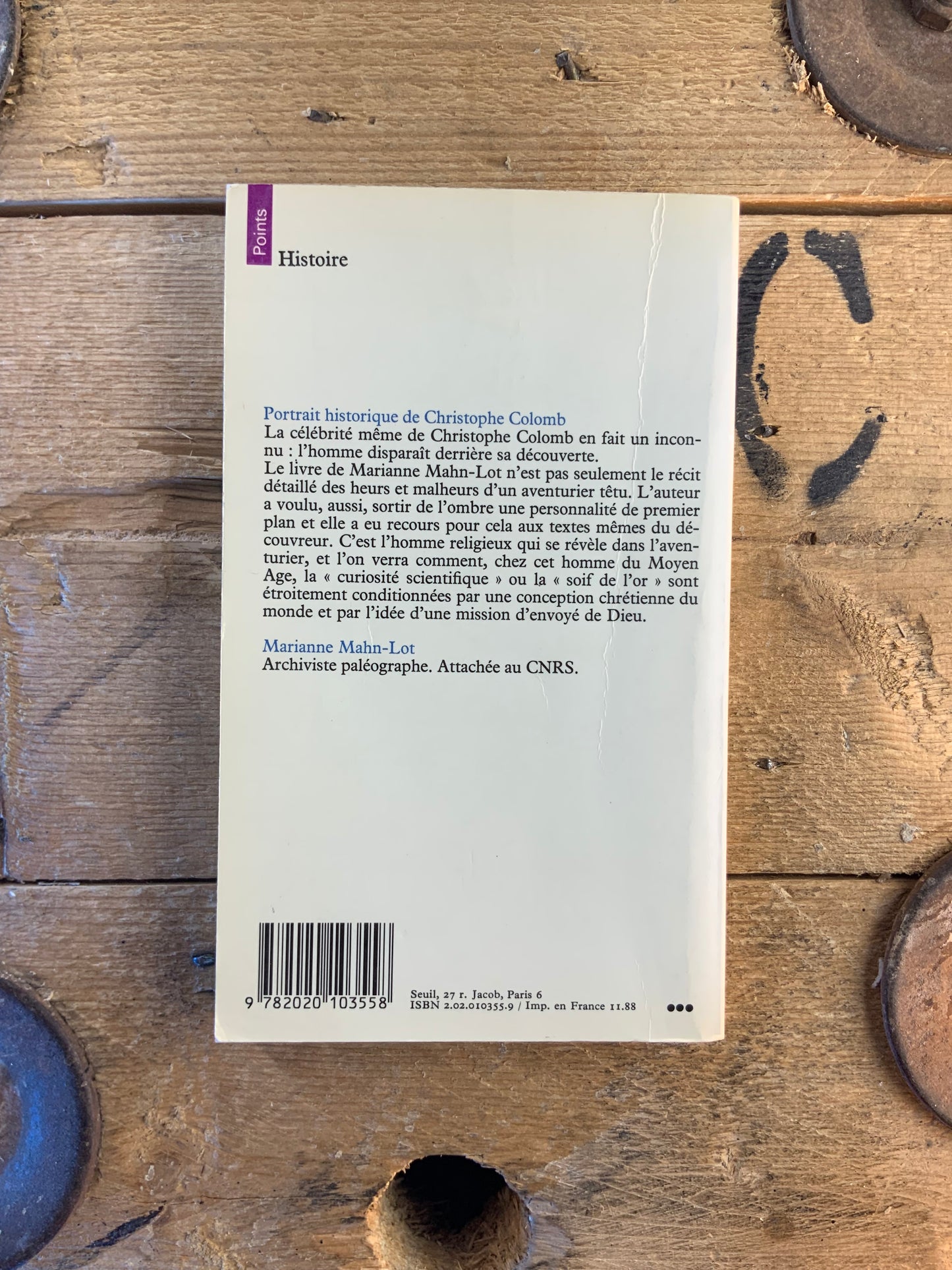 Portrait historique de Christophe Colomb - Marianne Mahn-Lot