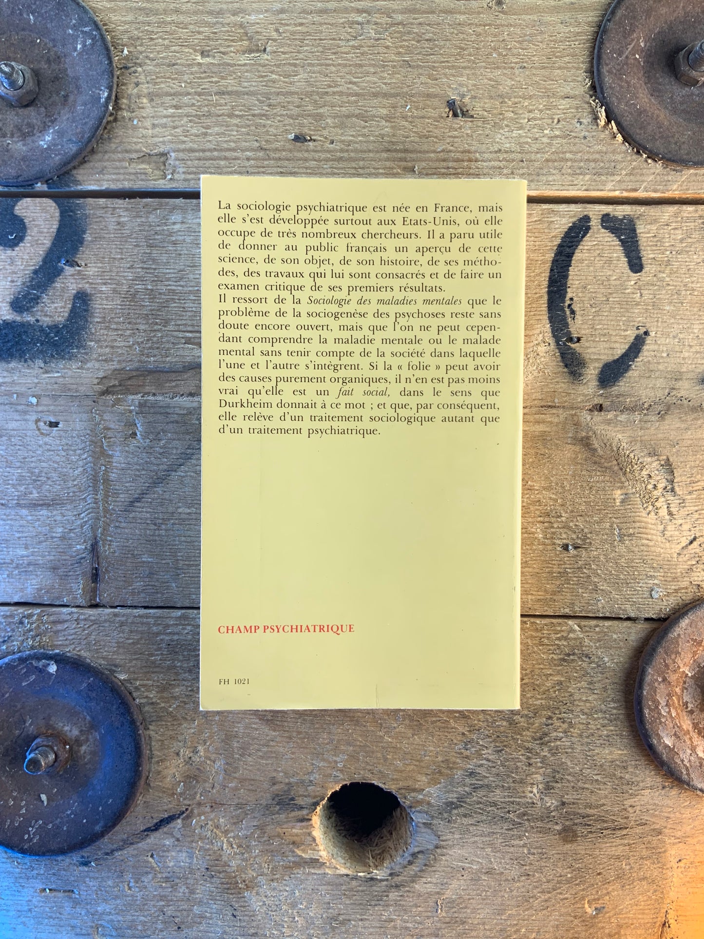 Sociologie des maladies mentales - Bastide