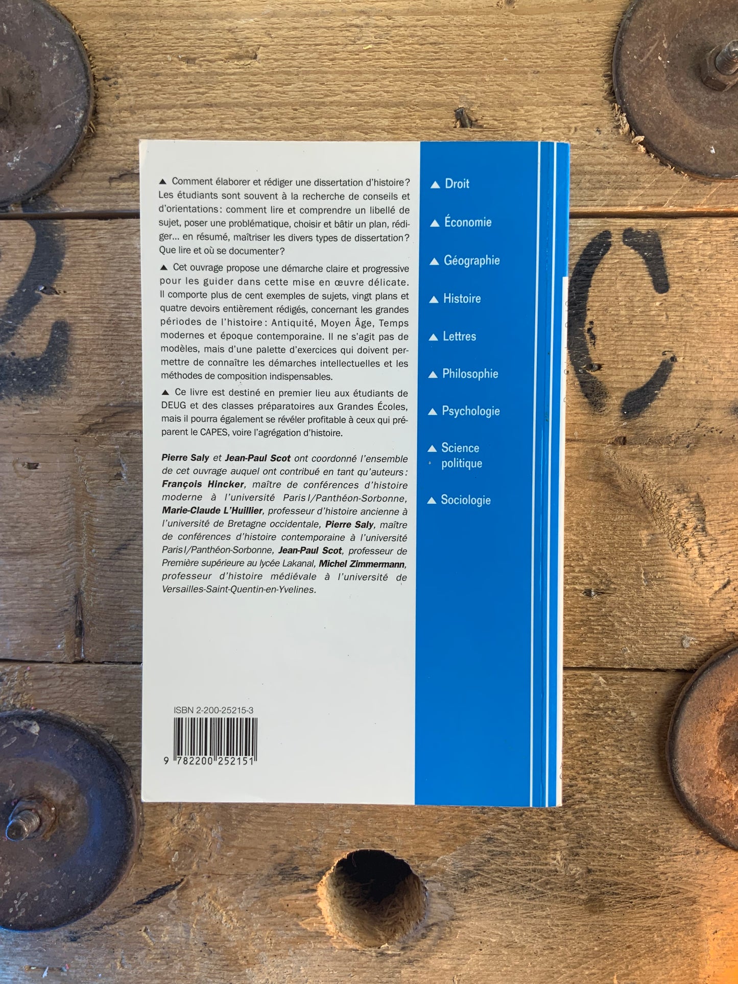 La dissertation en histoire
