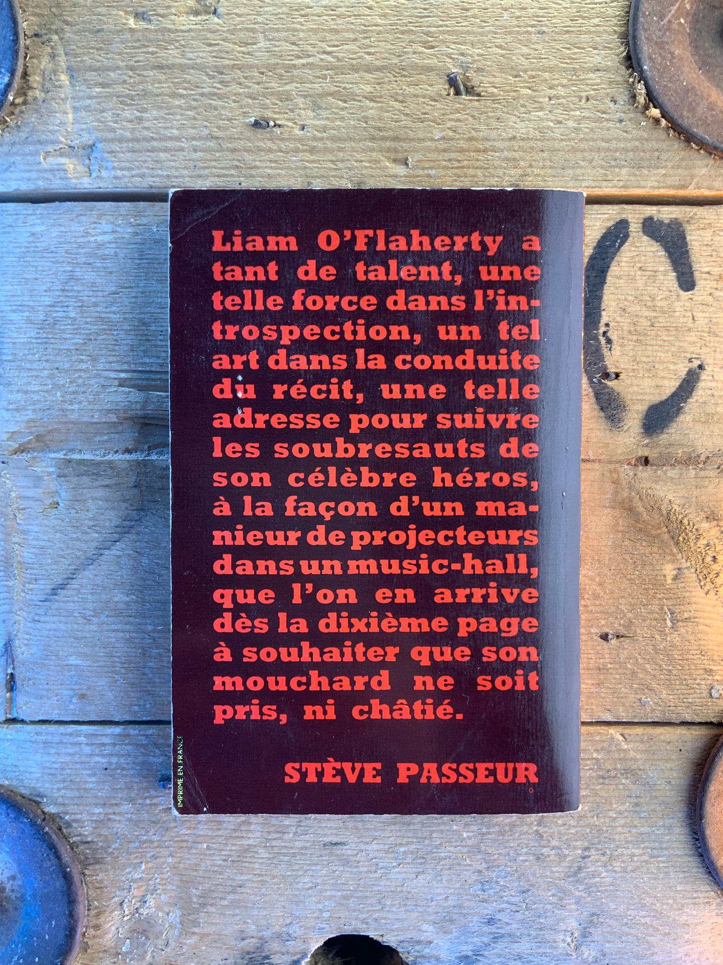 Le mouchard - Liam O’Flaherty