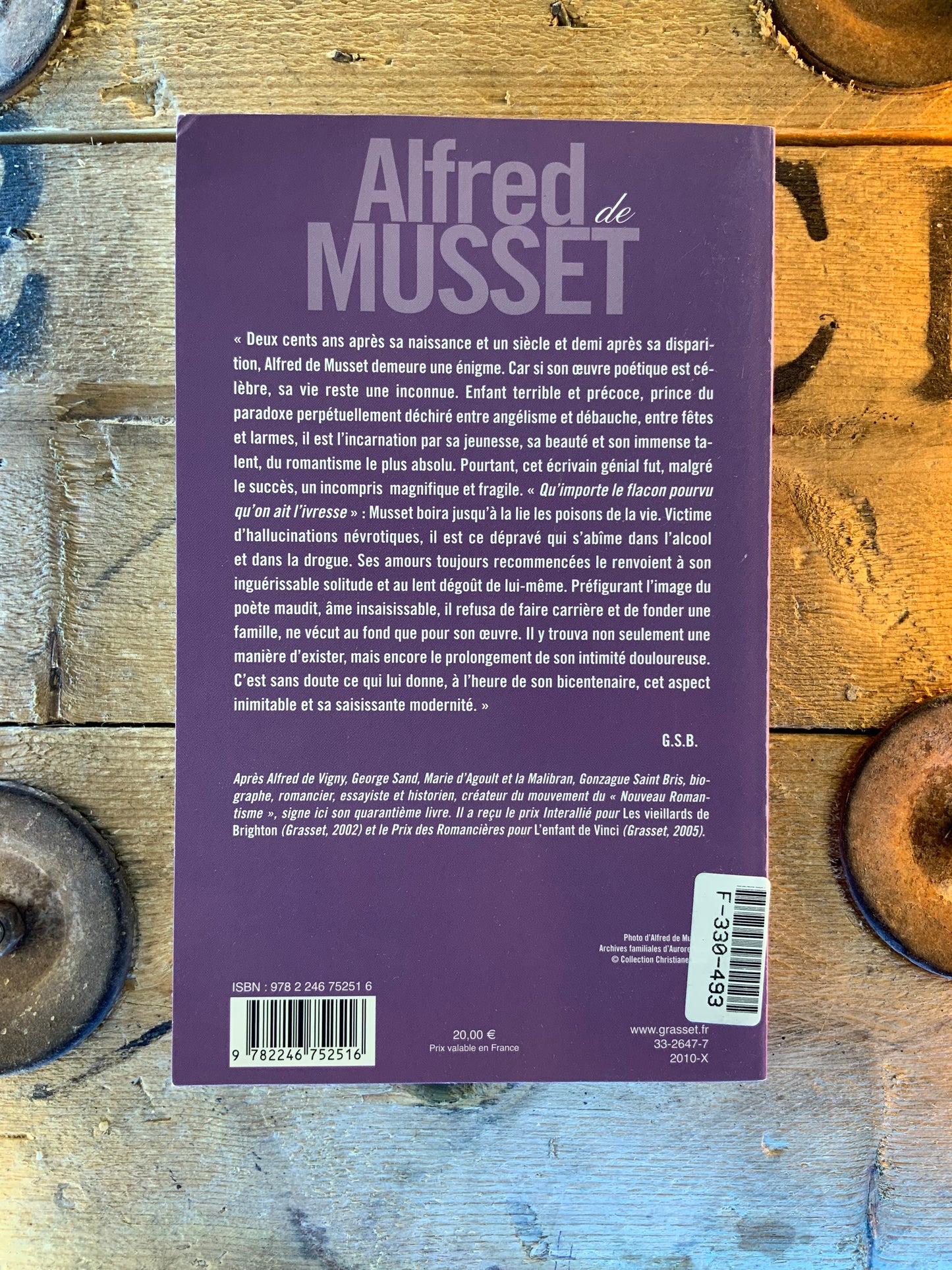 Alfred De Musset - Gonzague Saint Bris