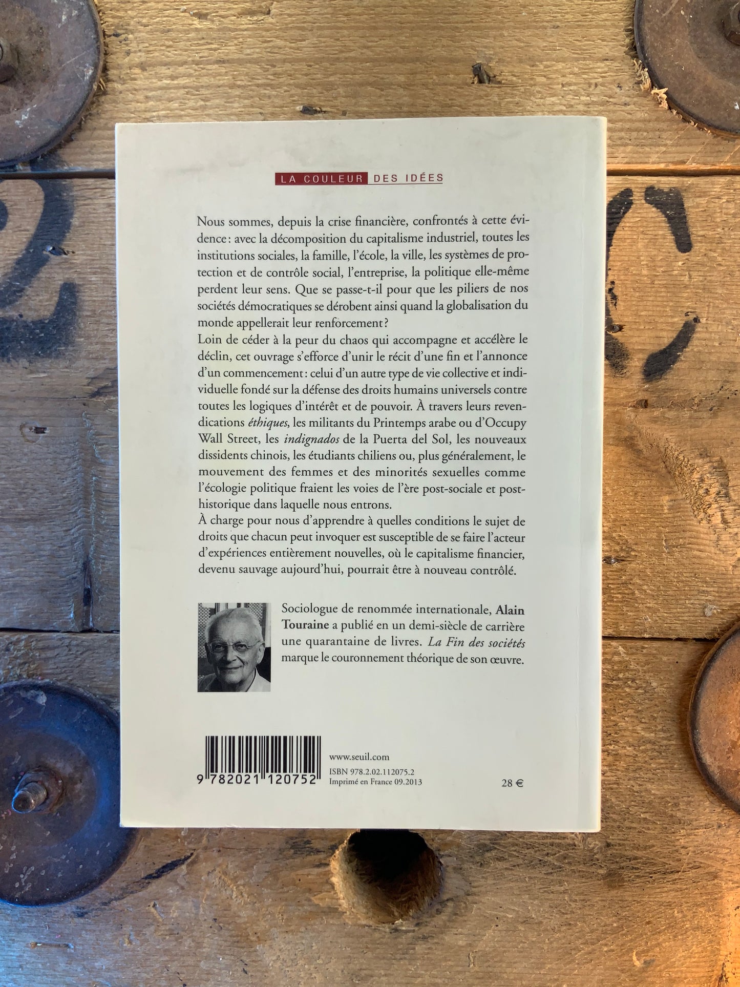 La fin des sociétés - Alain Touraine