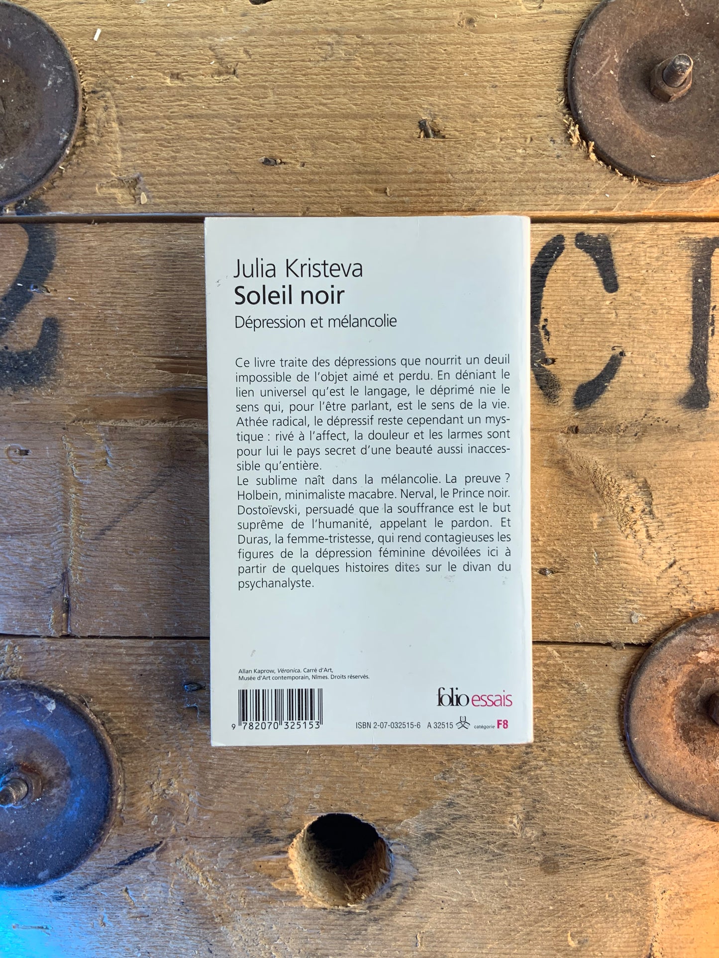 Soleil noir : dépression et mélancolie - Julia Kristeva