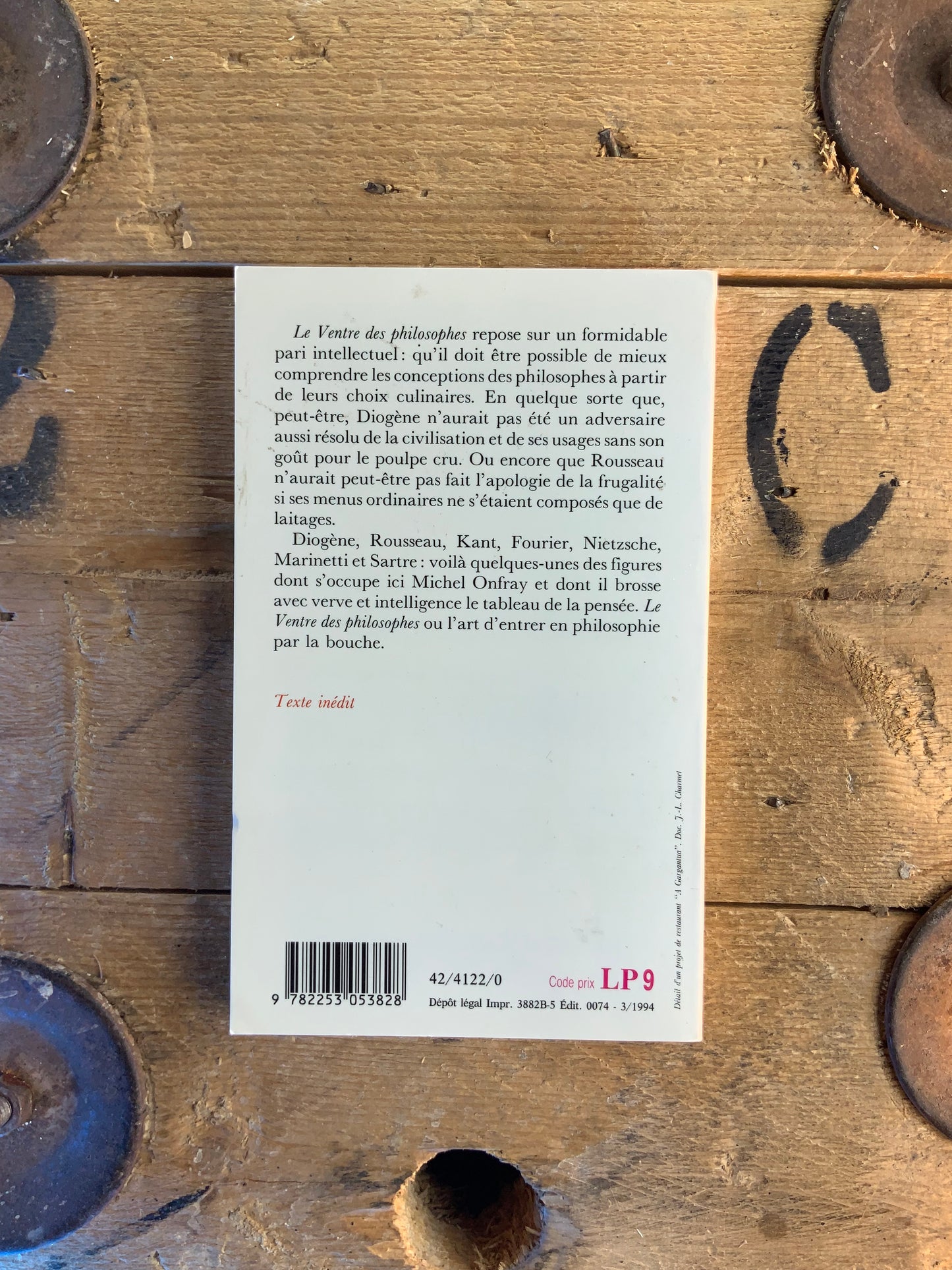 Le ventre des philosophes : critique de la raison diététique - Michel Onfray