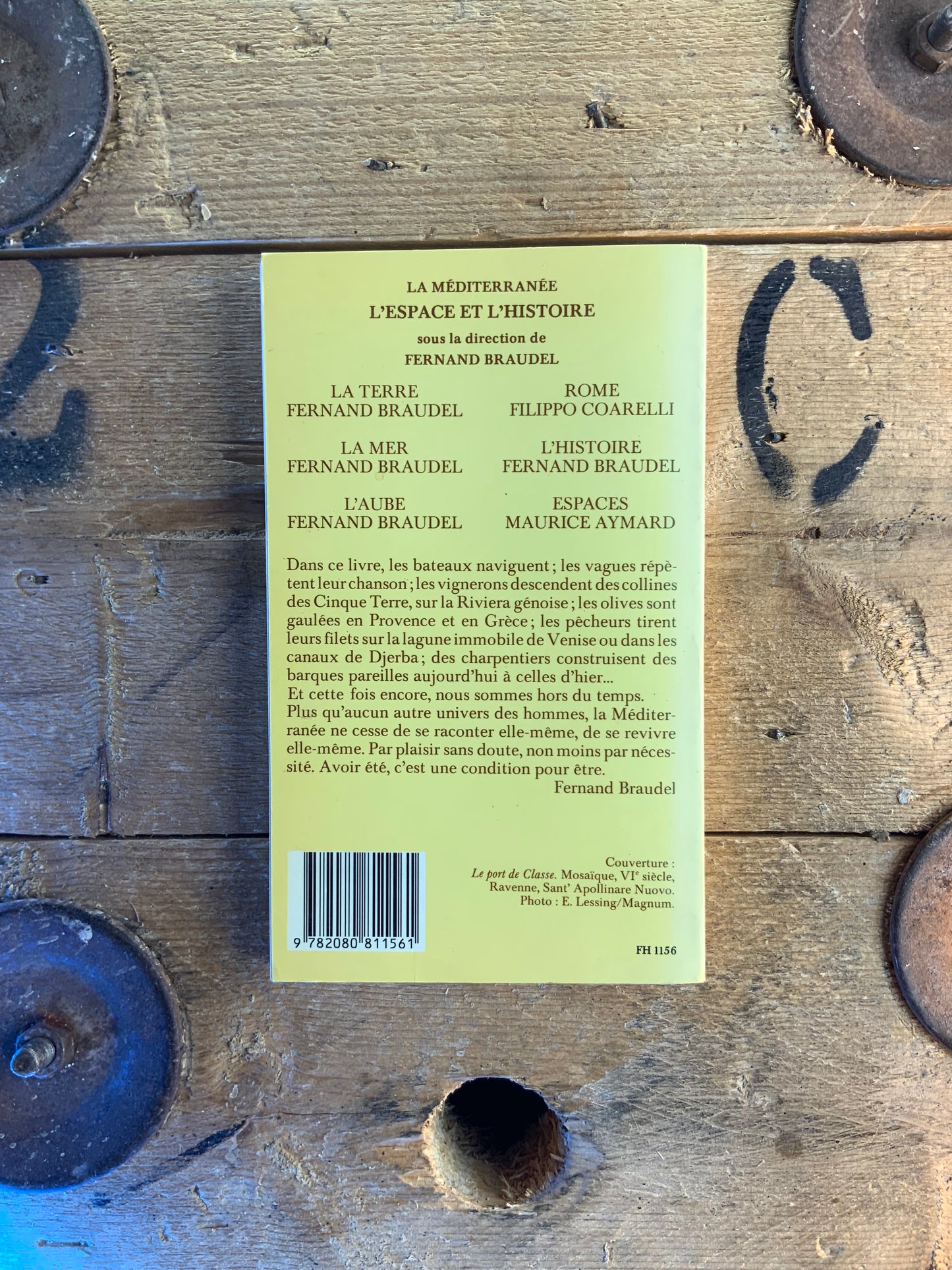 La Méditéranée : l’espace et l’hisoitre - Fernand Braudel