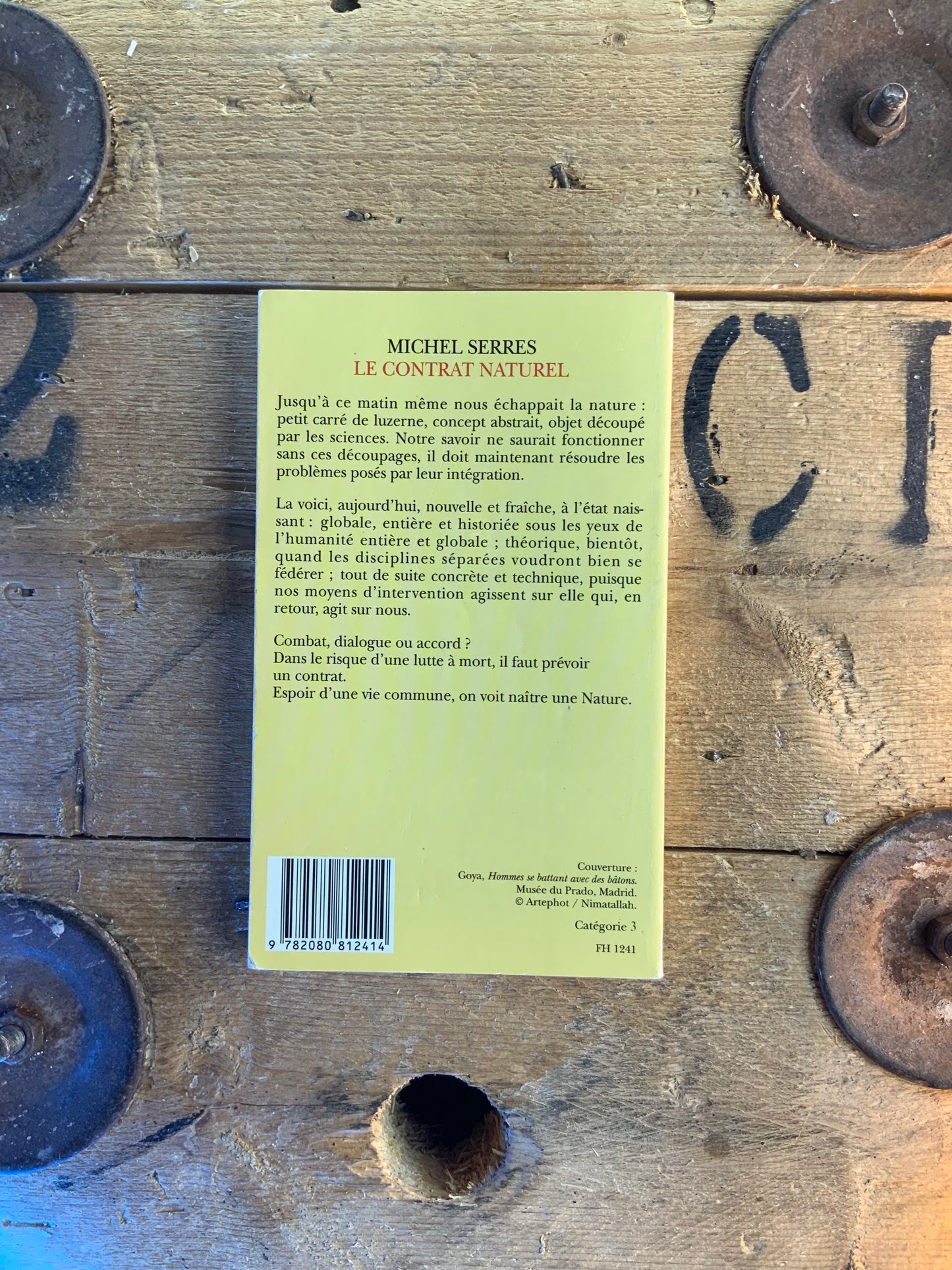 Le contrat naturel - Michel Serres