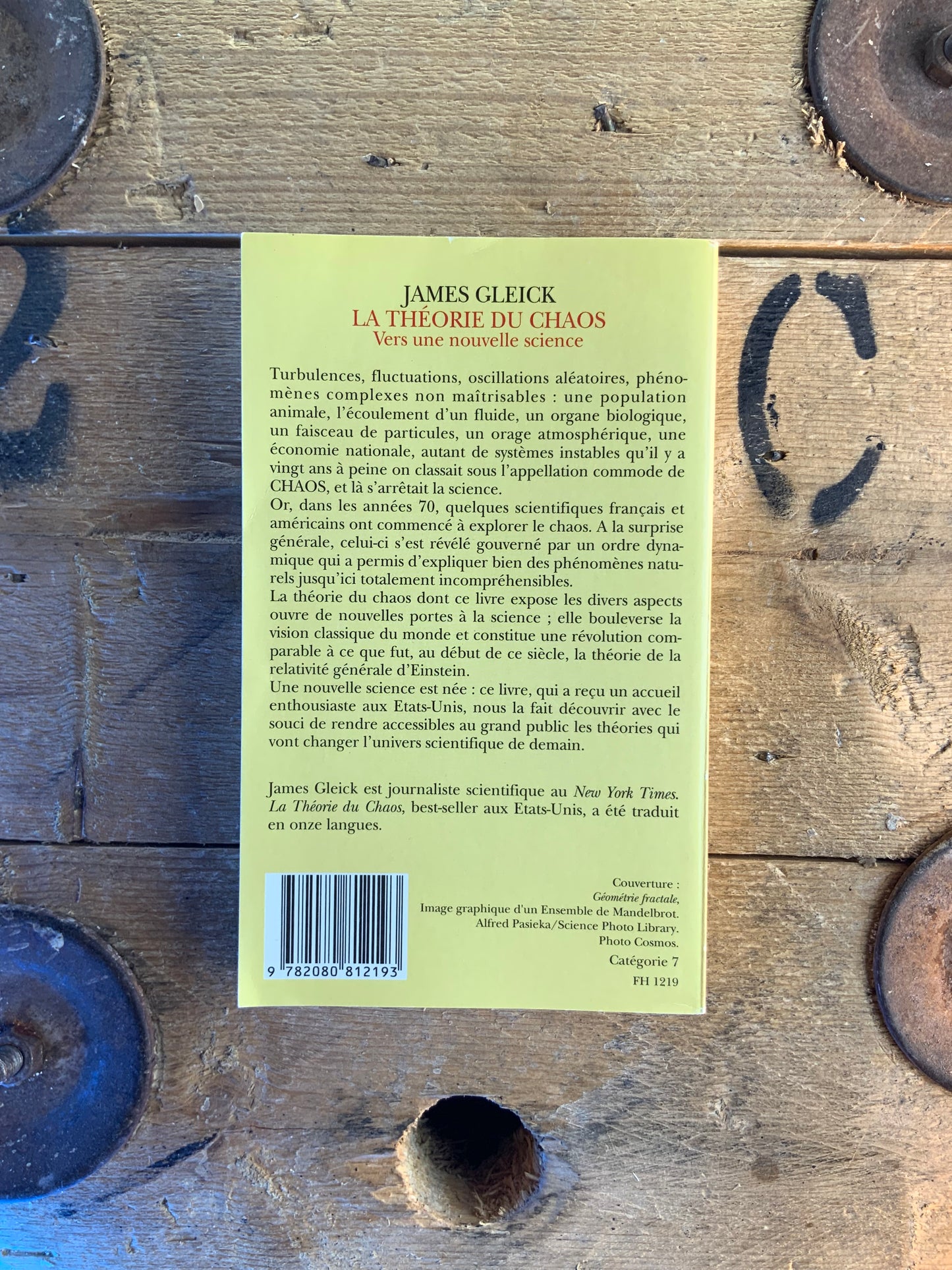 La théorie du chaos : vers une nouvelle science - James Gleick