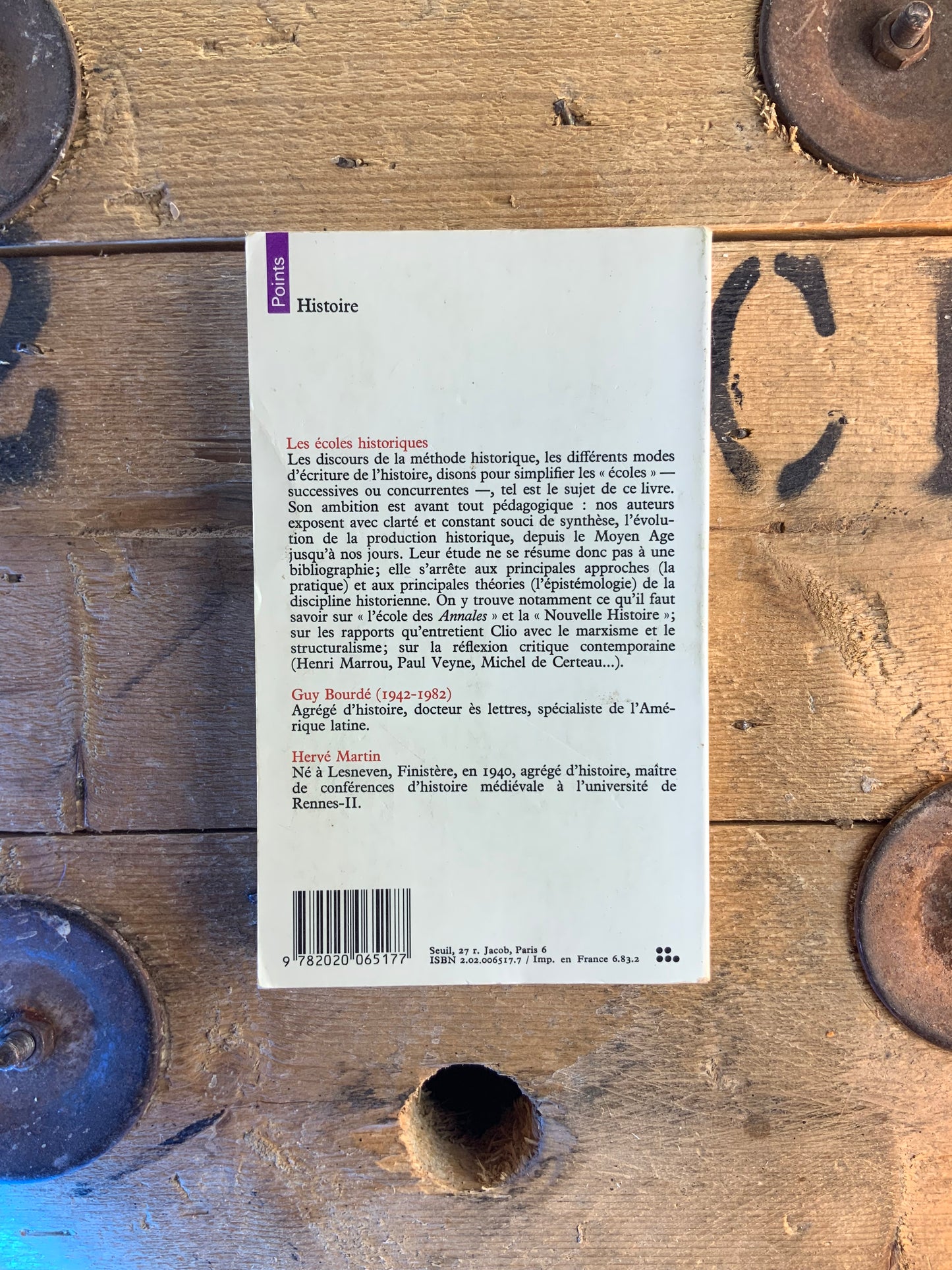 Les écoles historiques - Guy Bourdé et Hervé Martin