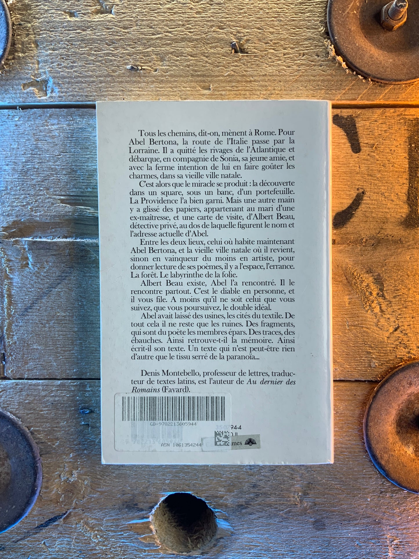 Filature et tissage - Denis Montebello