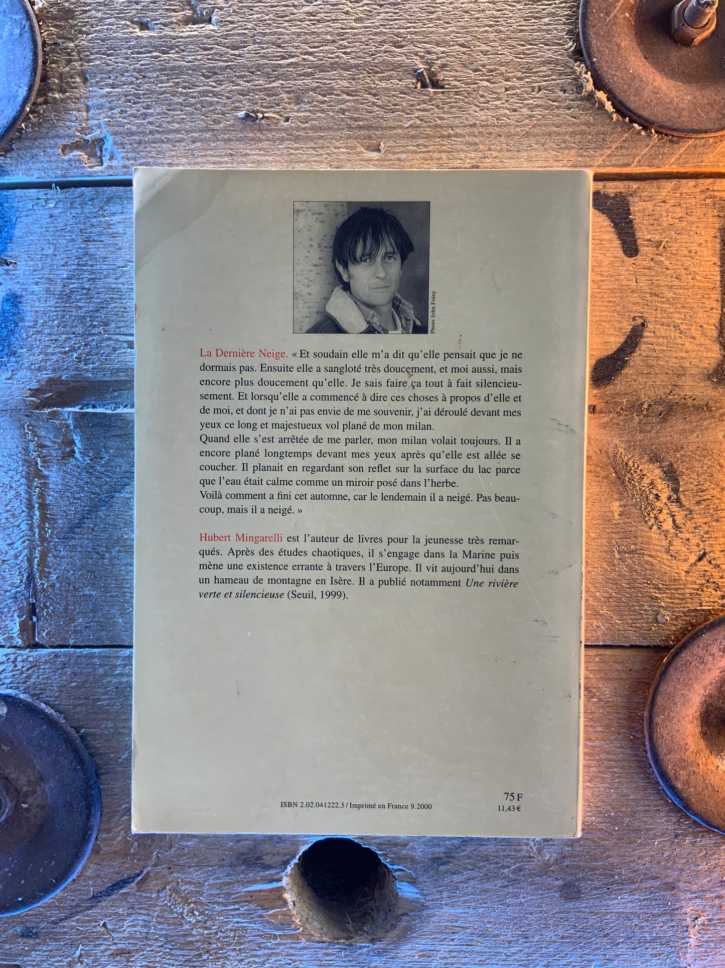 La dernière neige - Hubert Mingarelli