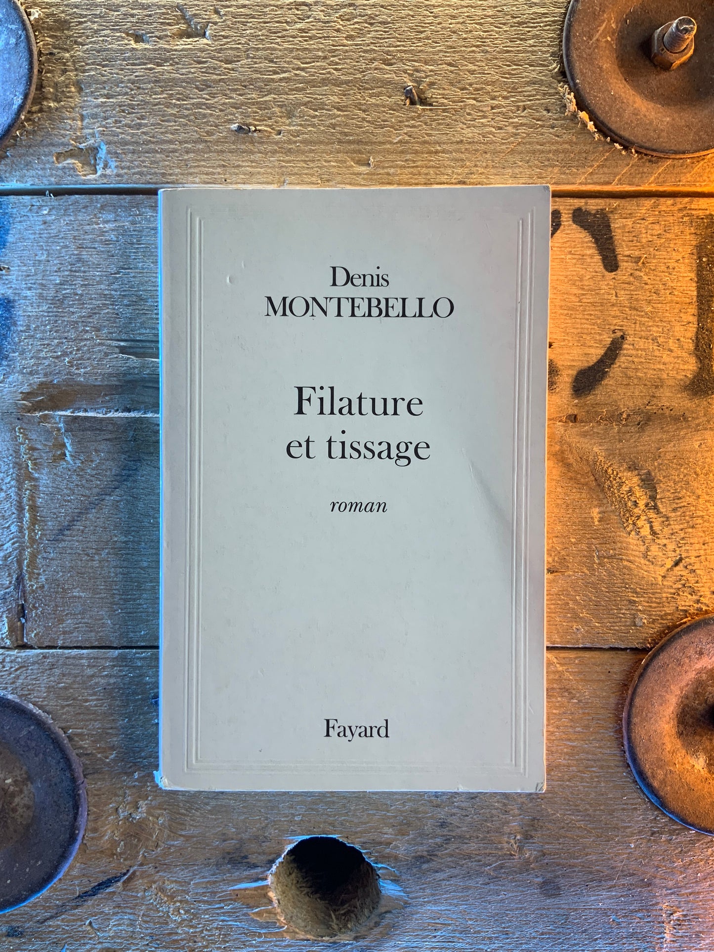 Filature et tissage - Denis Montebello