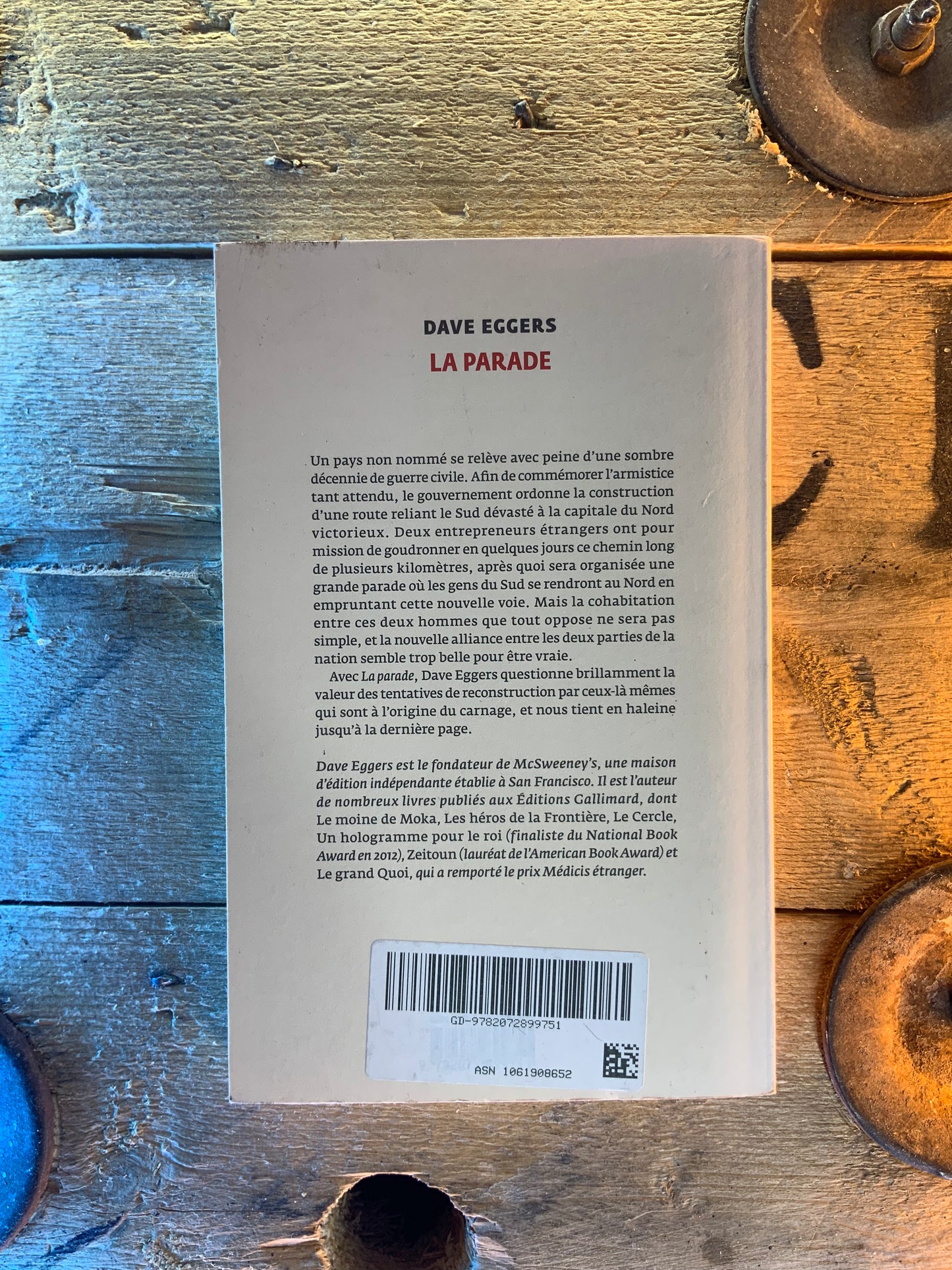 La parade - Dave Eggers