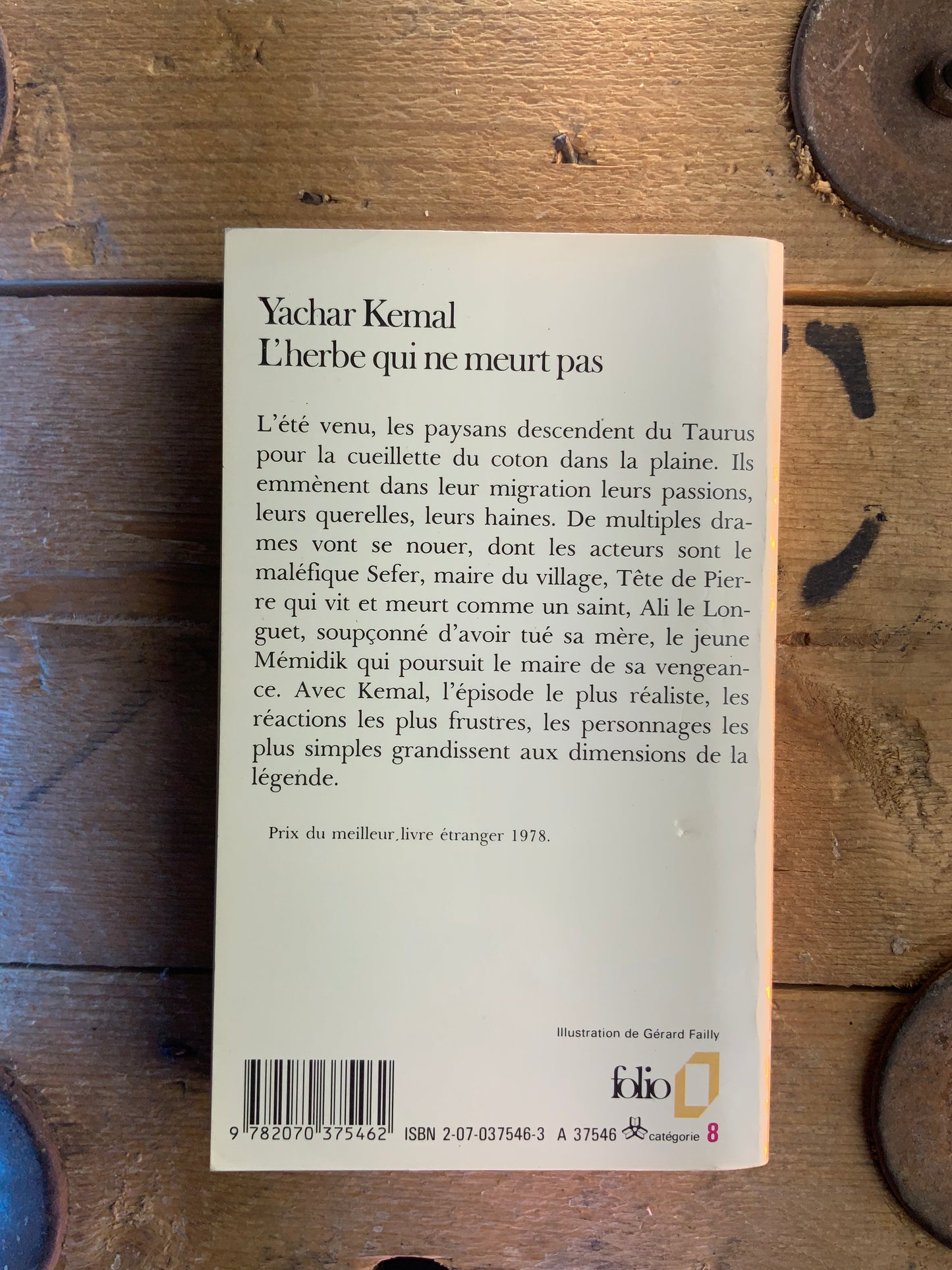 L’herbe qui ne meurt pas - Yachar Kemal