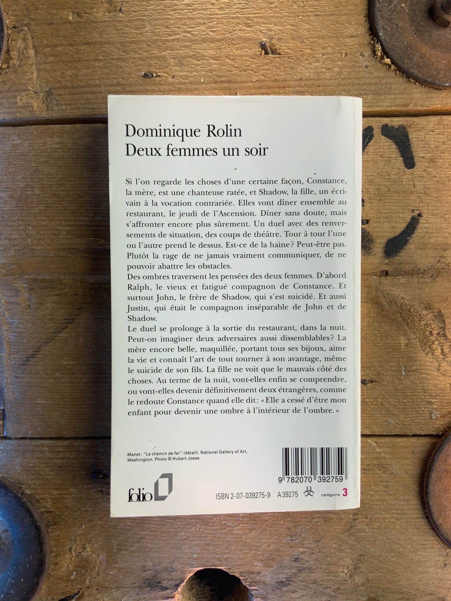 Deux femmes un soir - Dominique Rolin