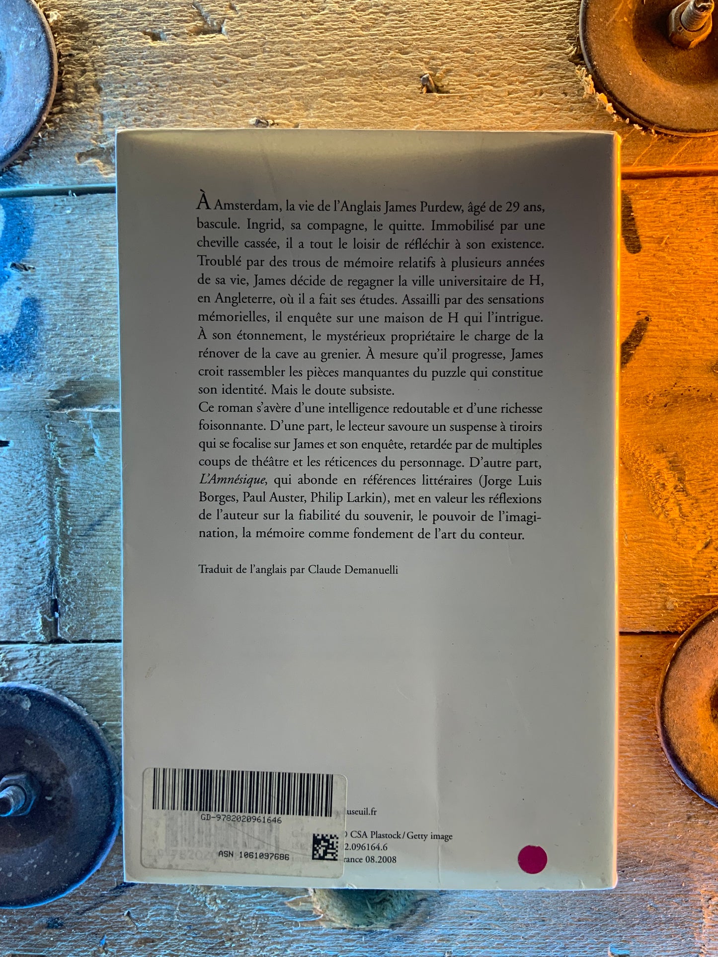 L’Amnésique - Sam Taylor