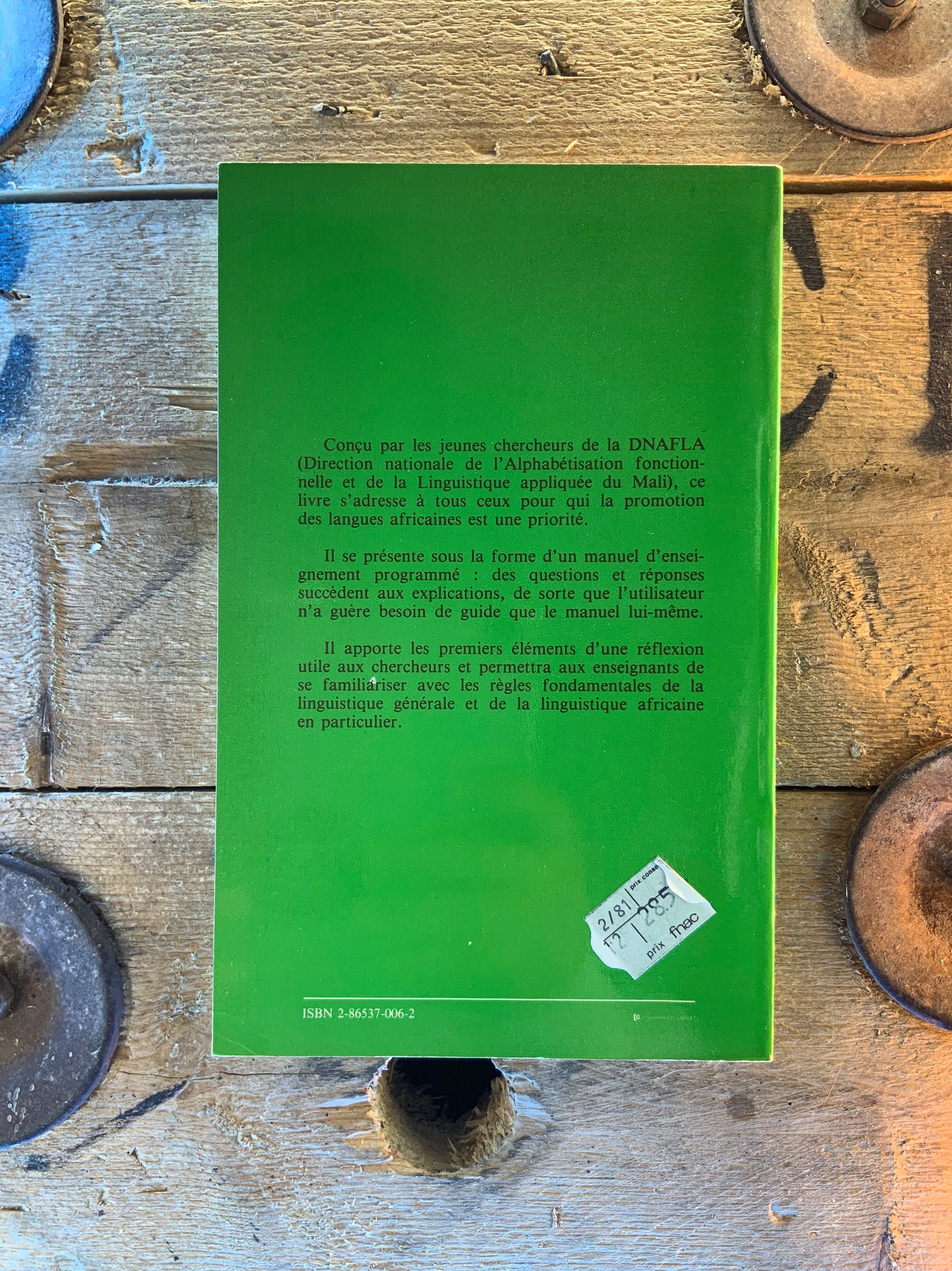 Initiation à la linguistique africaine : par les langues du Mali