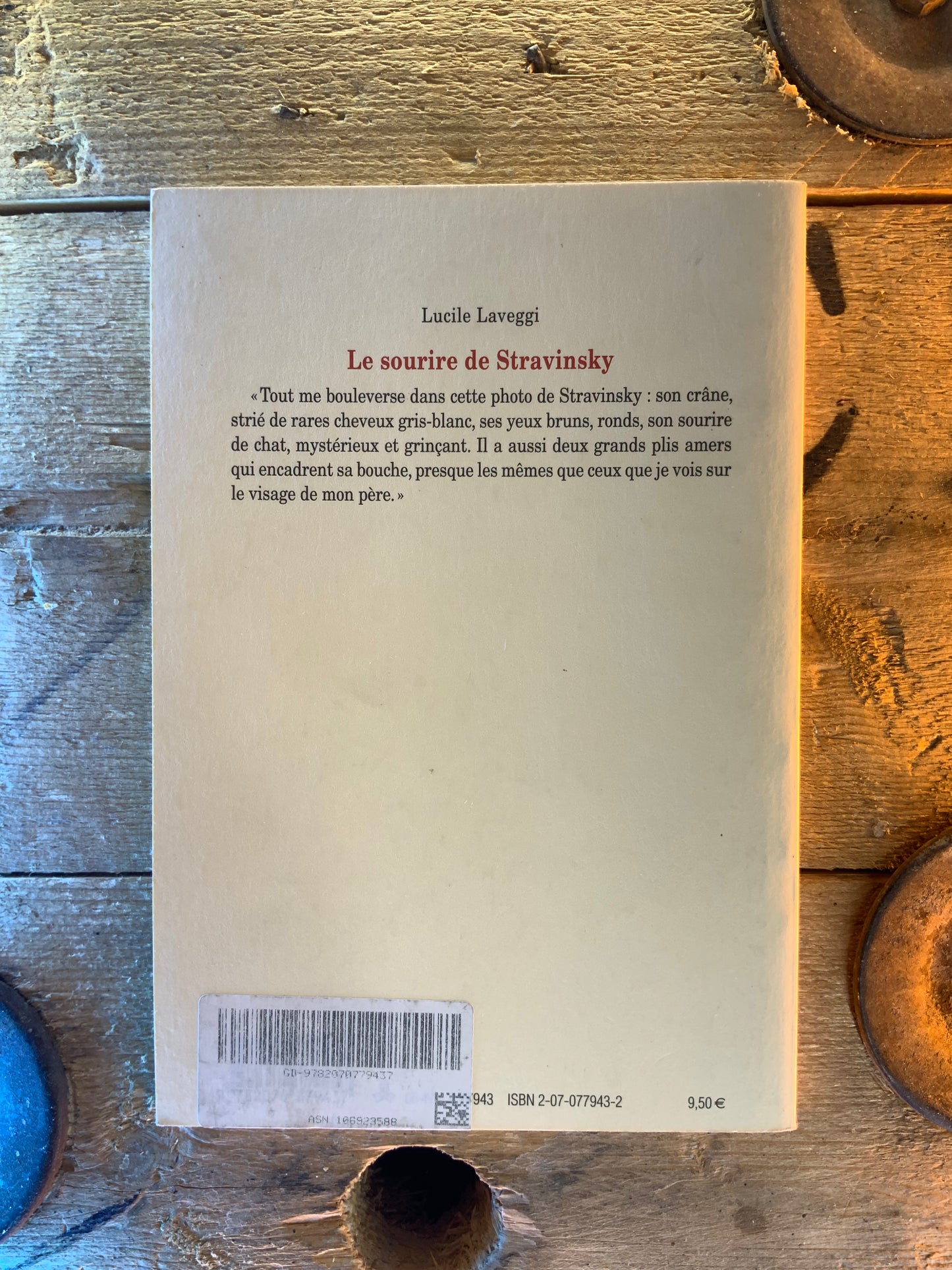 Le sourire de Stravinsky - Lucile Laveggi