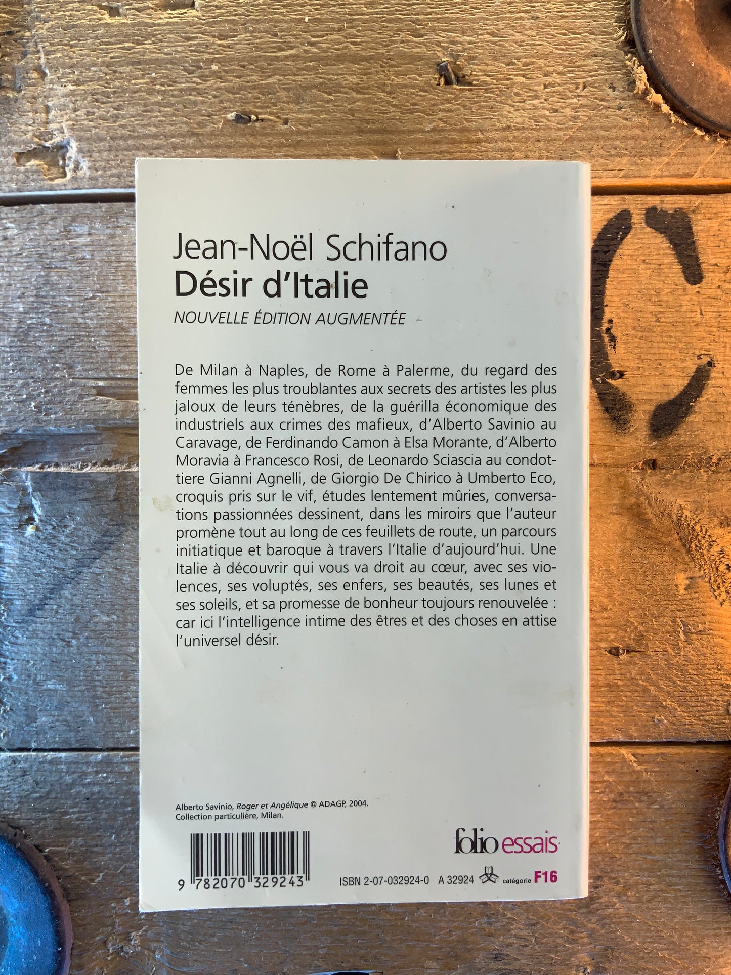 Désir d’Italie - Jean-Noël Schifano
