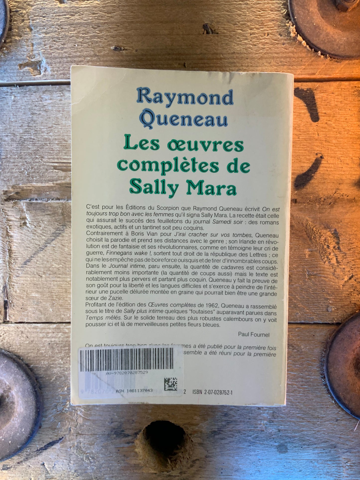 Les œuvres complètes de Sally Mara - Raymond Queneau