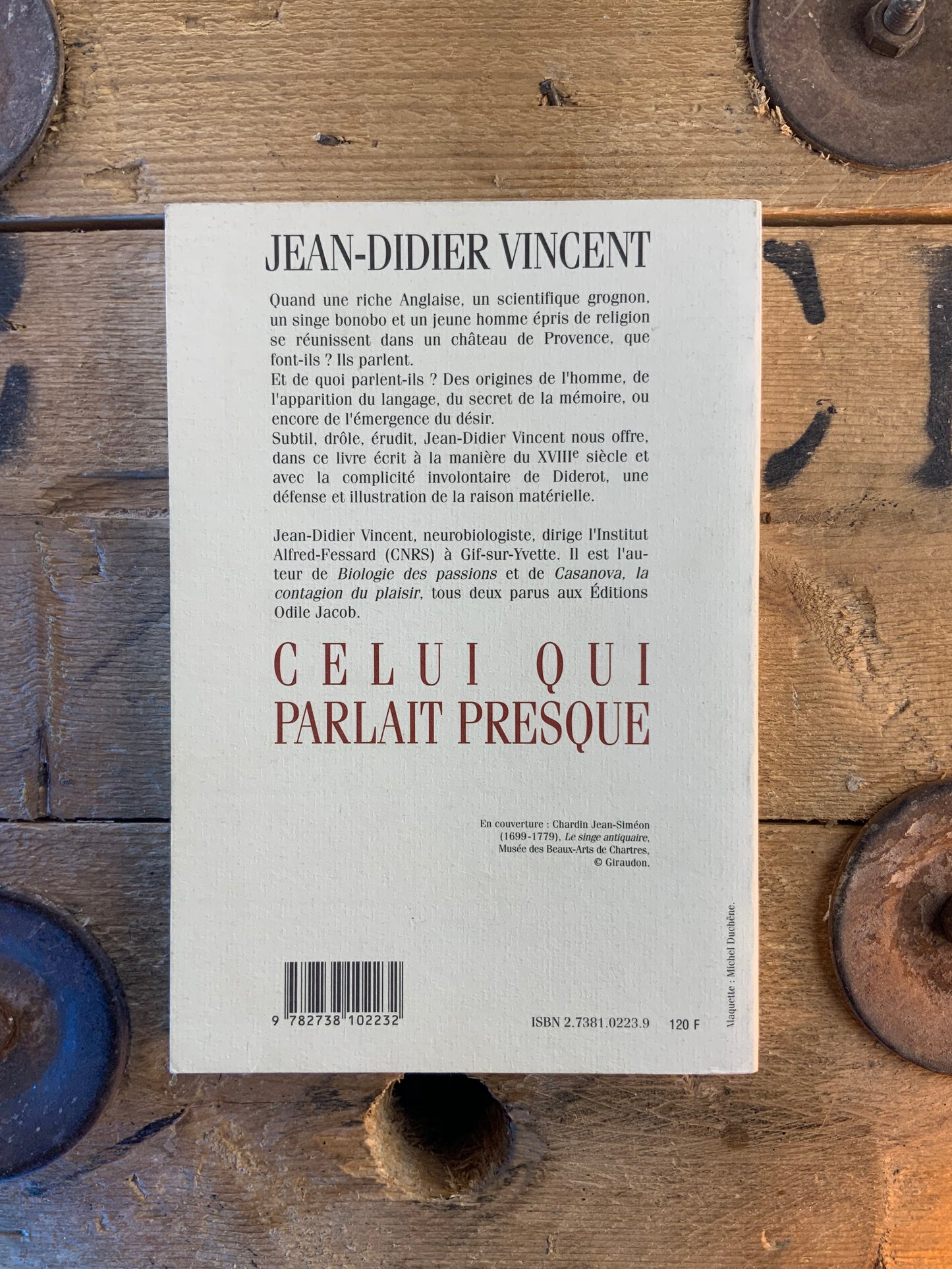 Celui qui parlait presque - Jean-Didier Vincent
