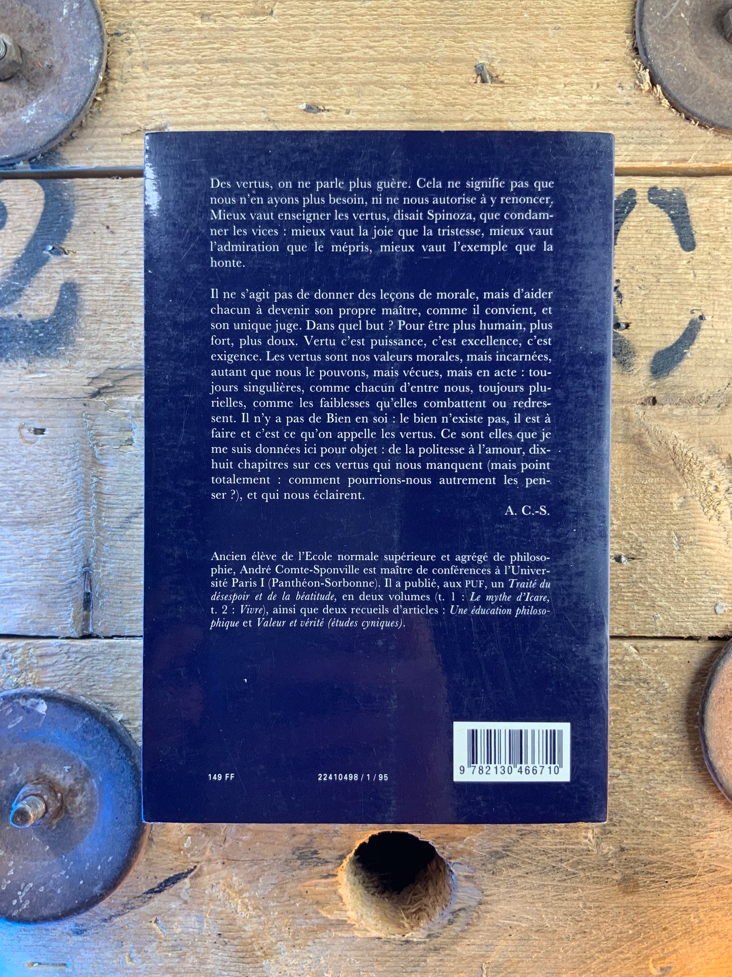 Petit traité des grandes vertus - André Comte-Sponville