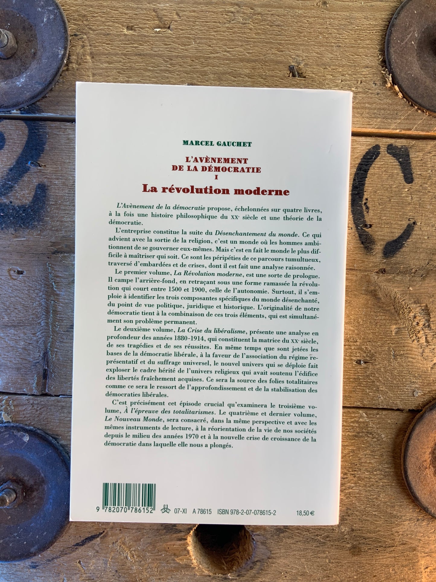 L’avènement de la démocratie : La révolution moderne - Marcel Gauchet