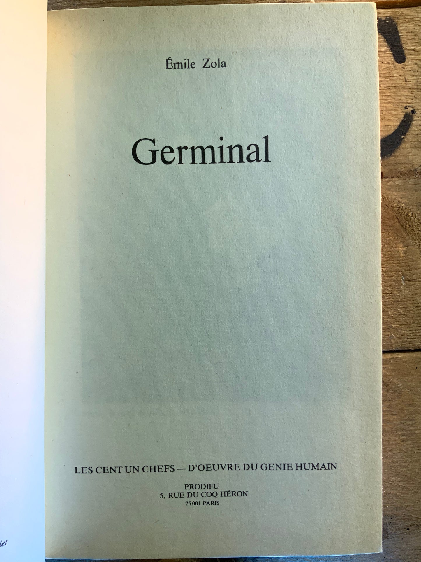 Germinal - Émile Zola