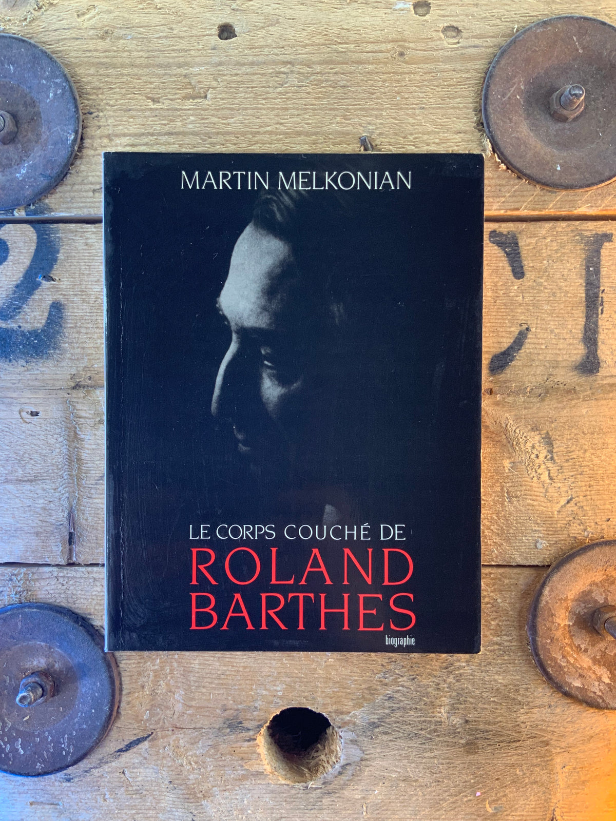 Le corps couché de Roland Barthes - Martin Melkonian