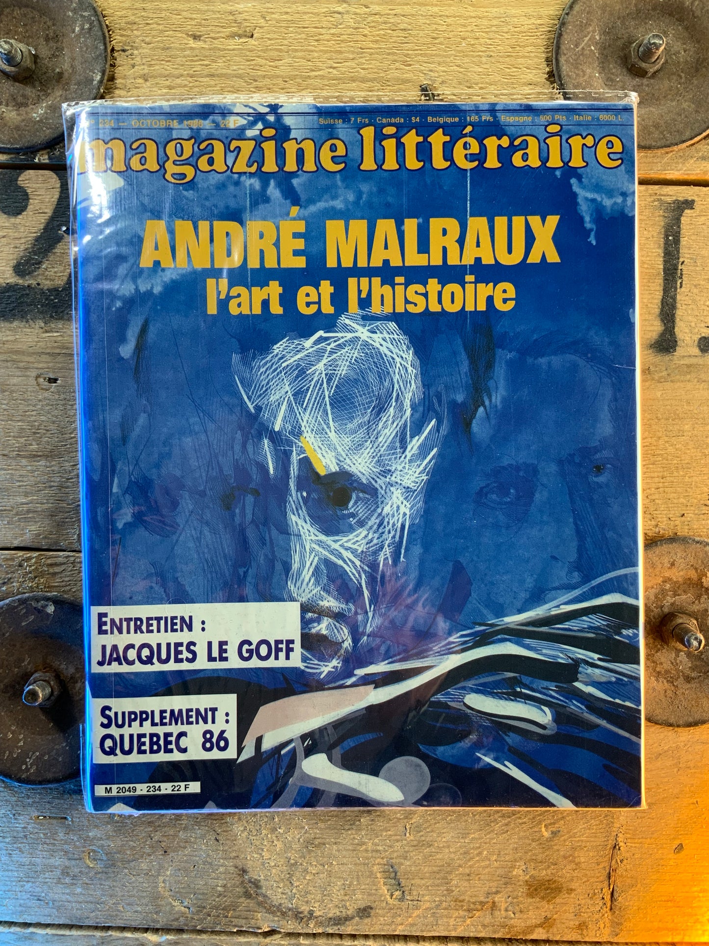 André Malraux : l’art et l’histoire [ Magazine Littéraire ]
