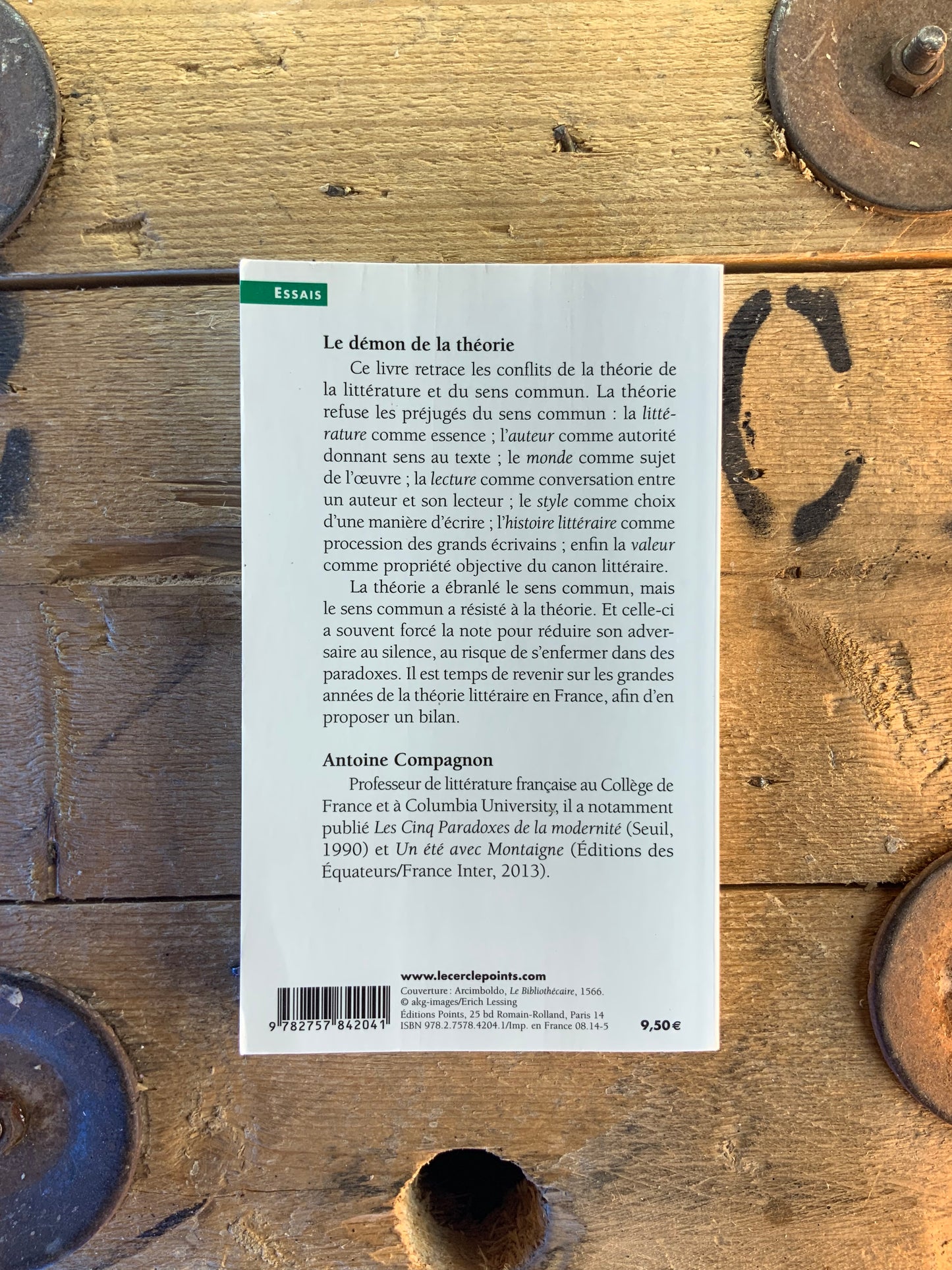 Le démon de la théorie : littérature et sens commun - Antoine Compagnon