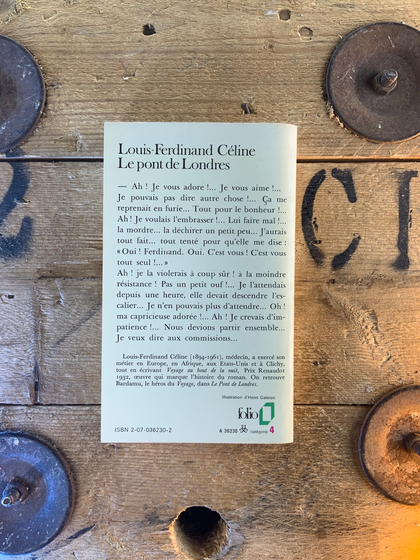 Le pont de Londres - Louis-Ferdinand Céline
