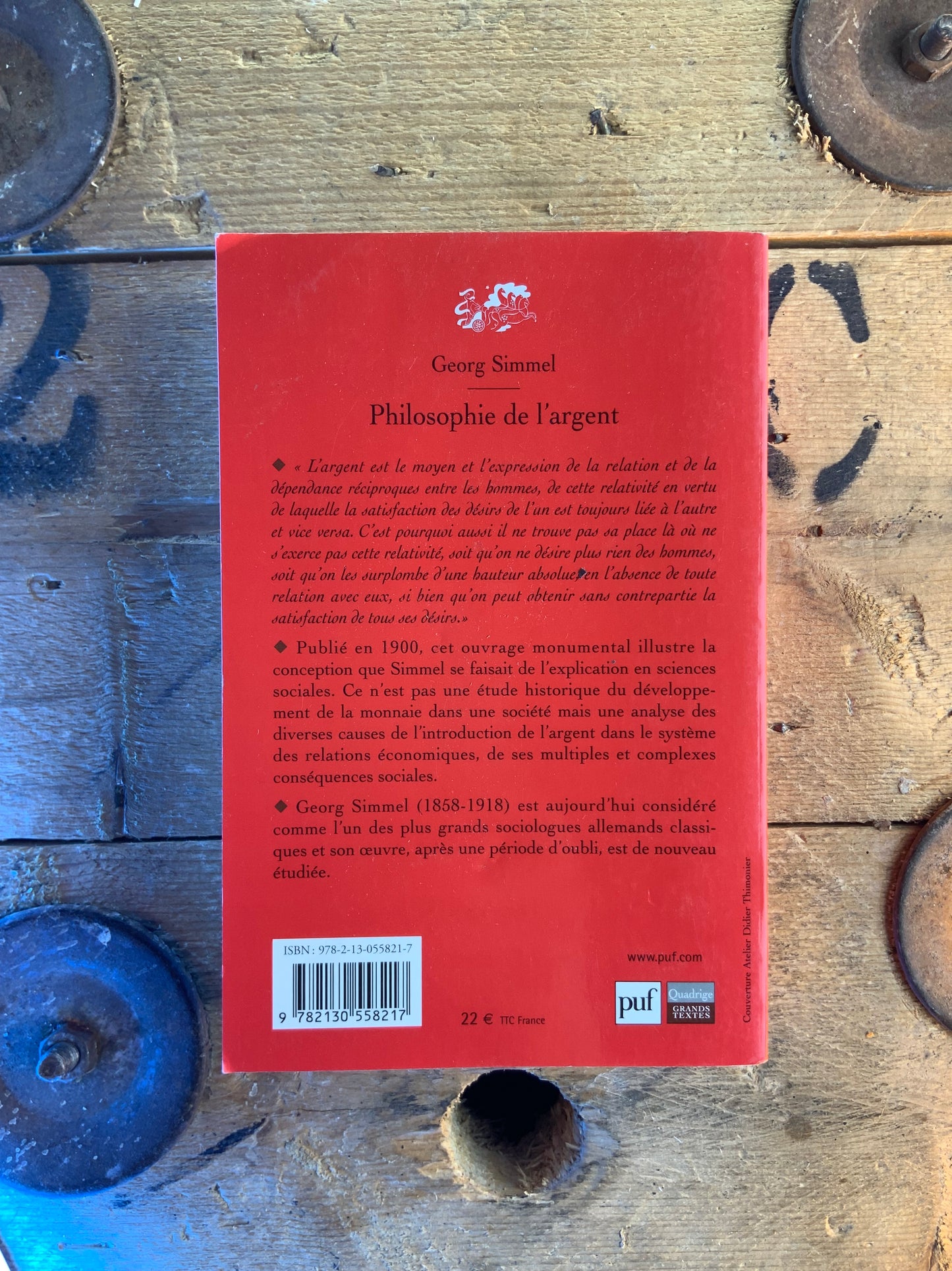 Philosophie de l’argent - George Simmel