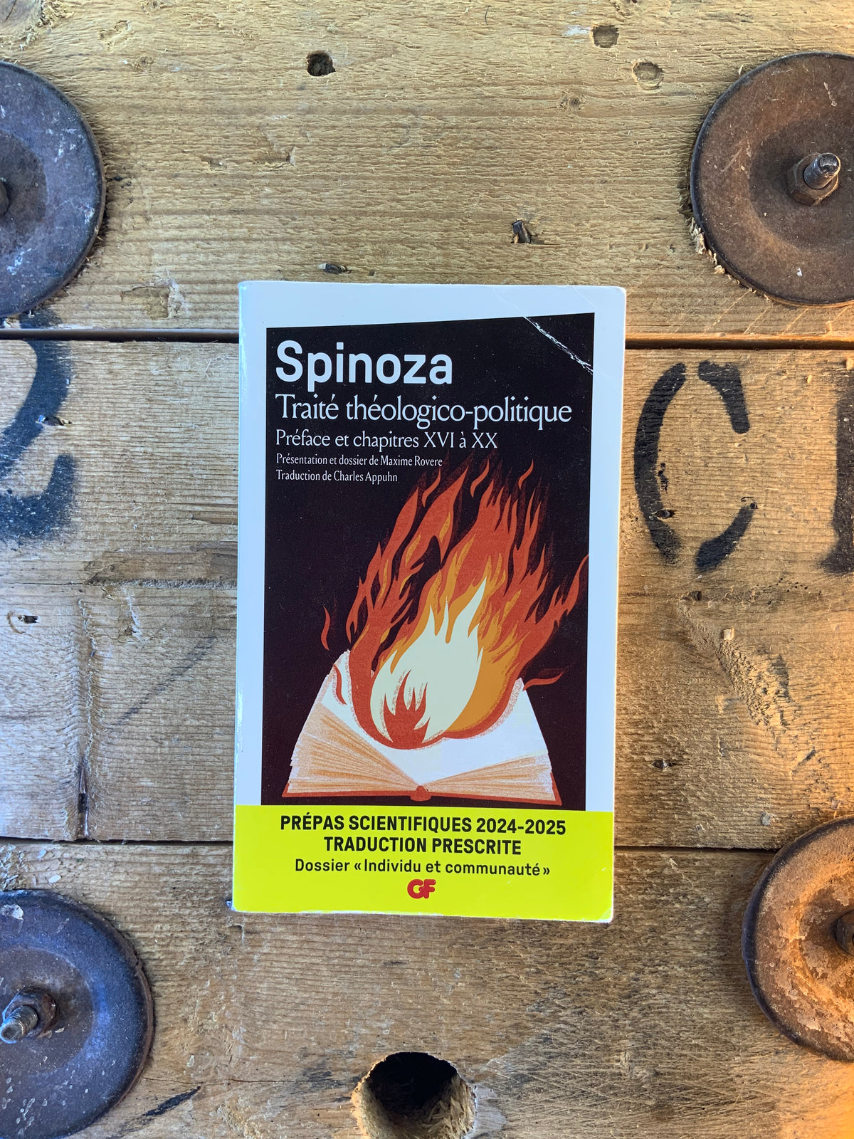 Traité théologico-politique : préface et chapitre XVI à XX - Baruch Spinoza