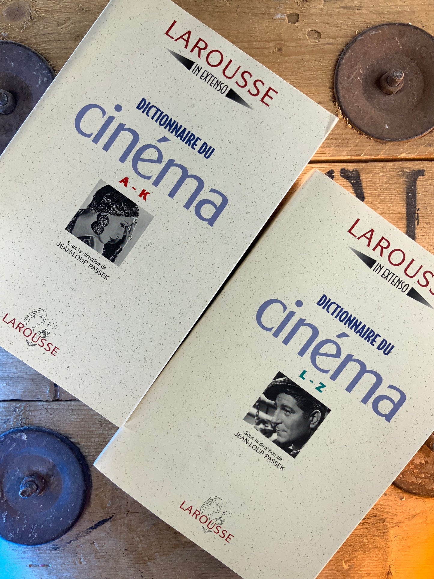 Dictionnaire du Cinéma A-K et L-Z - Jean-Loup Passek ( en 2 volumes )