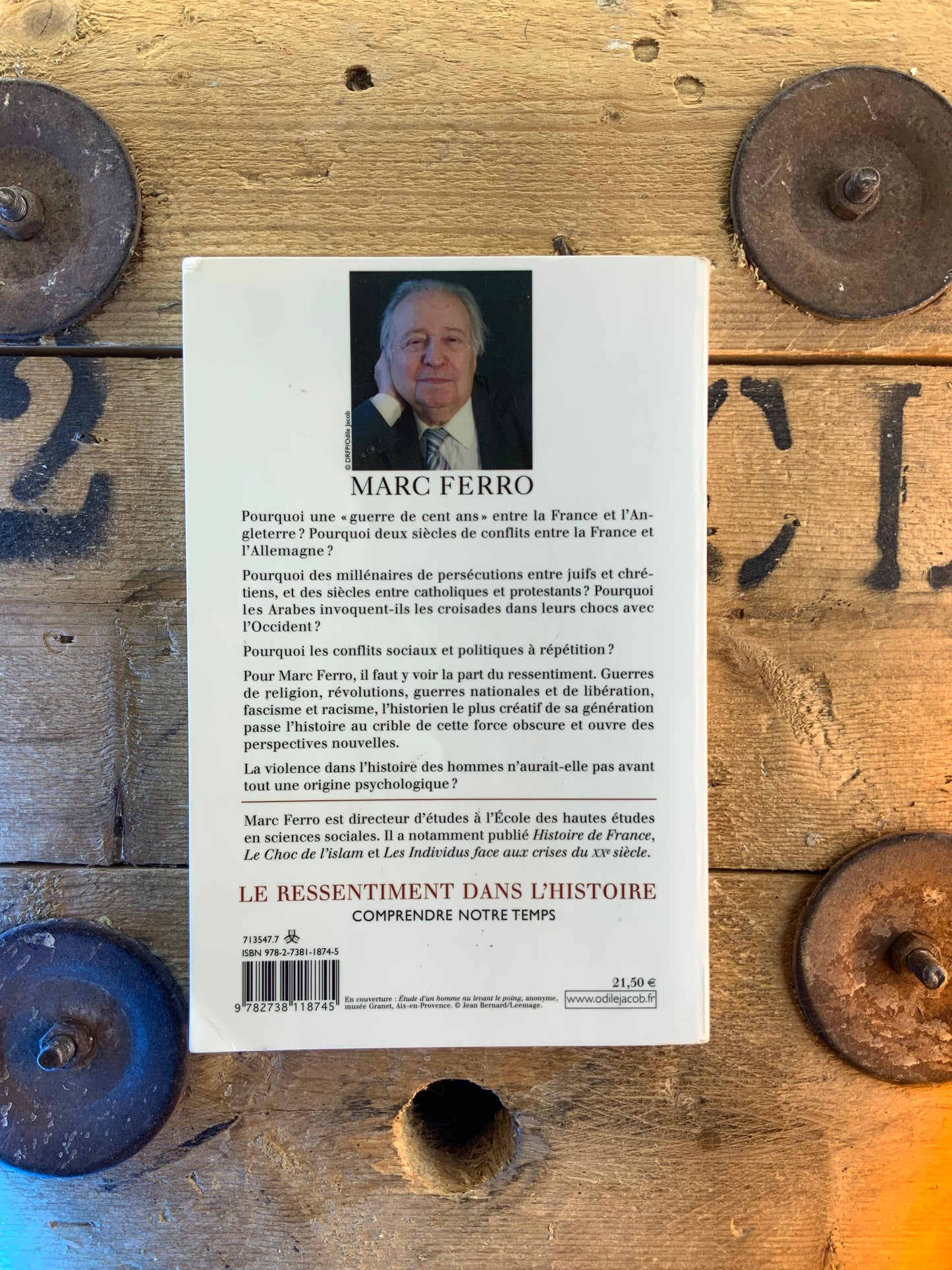 Le ressentiment dans l’histoire : comprendre notre temps - Marc Ferro