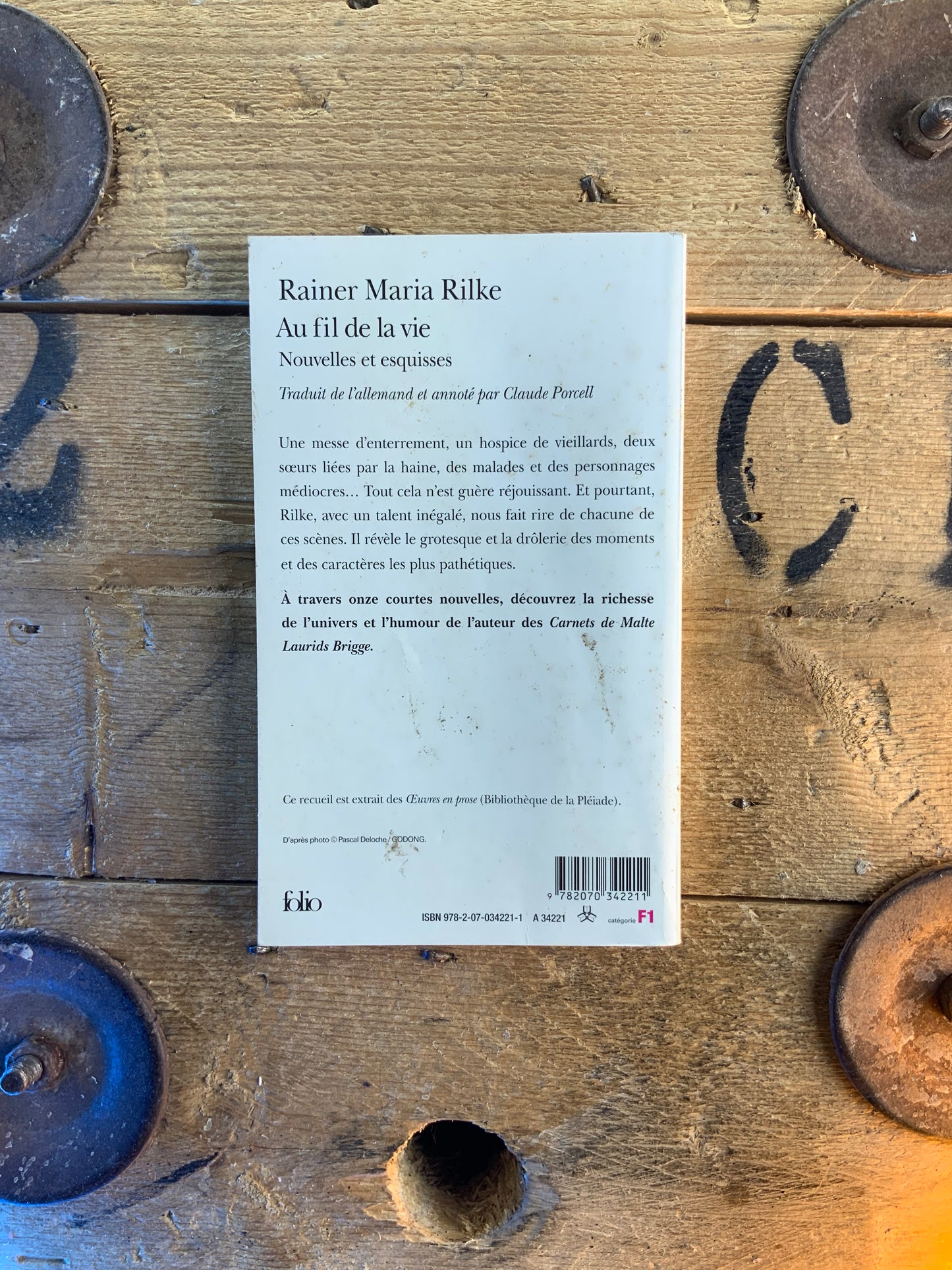 Au fil de la vie - Rainer Maria Rilke